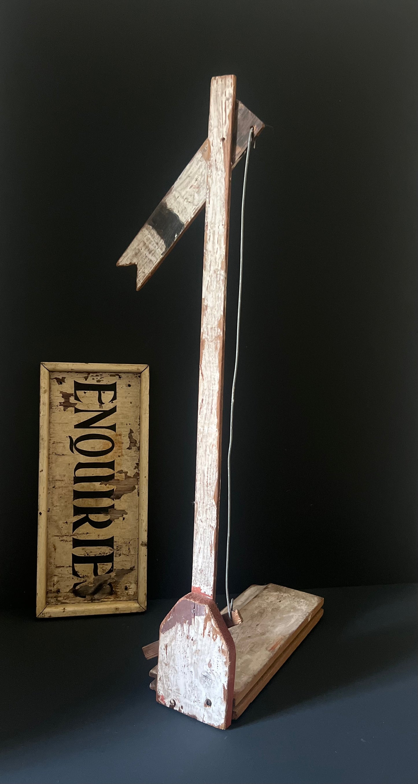 Oversized Scratch Built Railway Signal