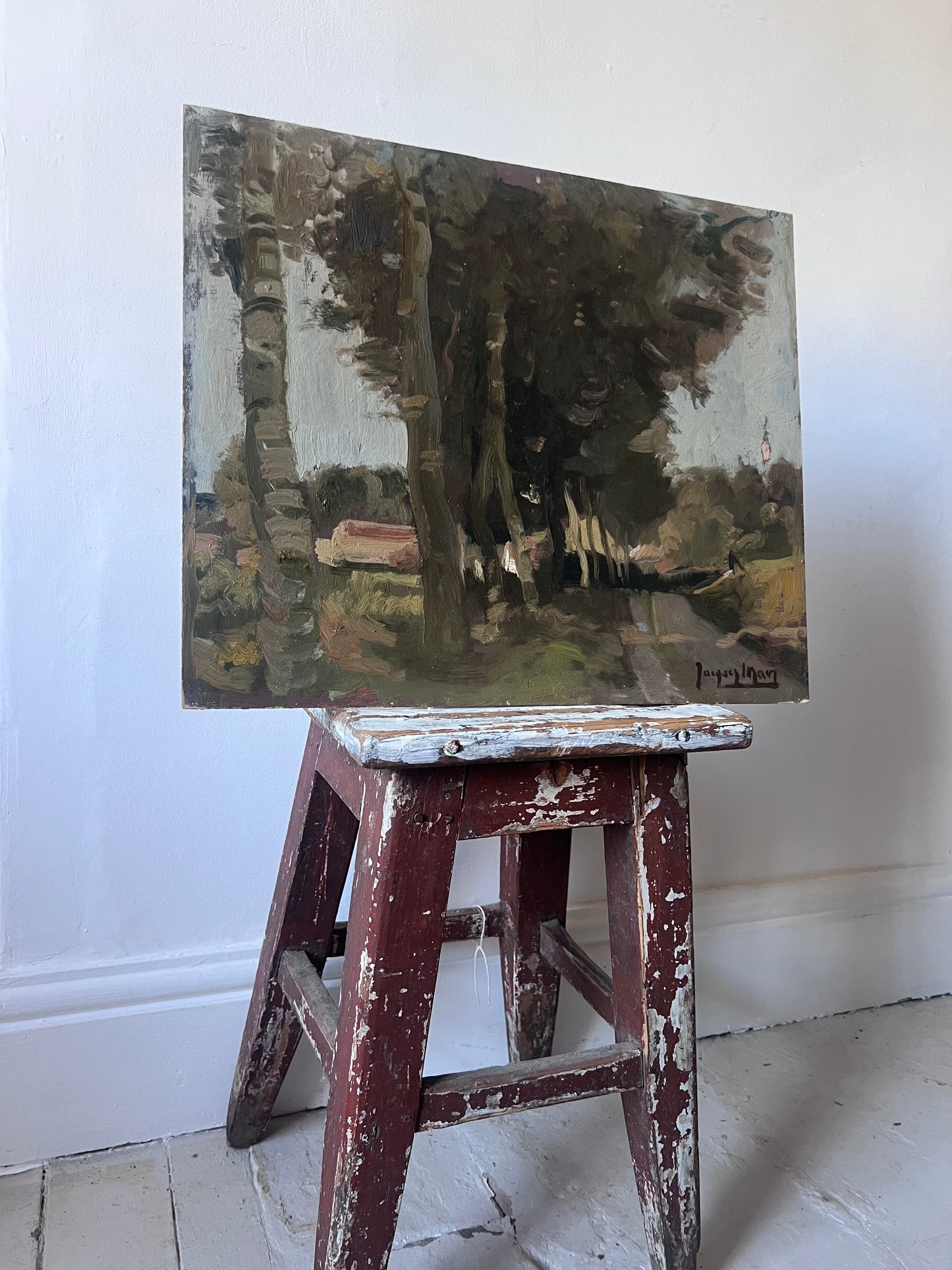 French 1930’s landscape painting