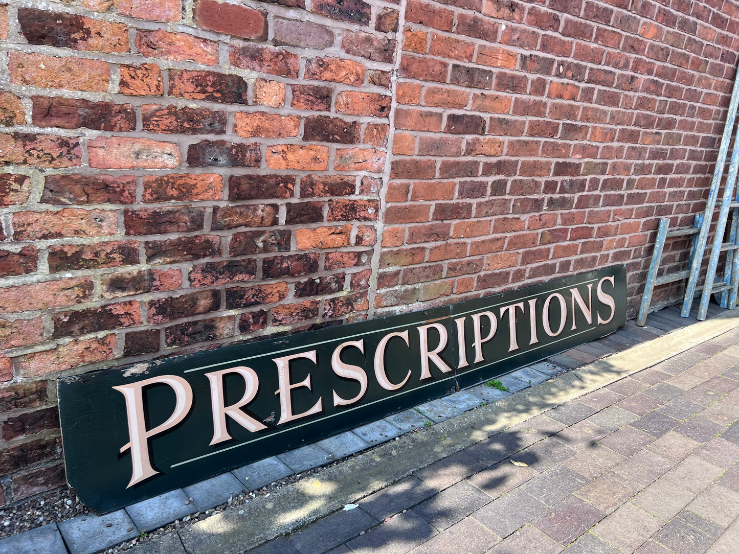 Large Double Sided Chemist & Prescriptions Shop Sign