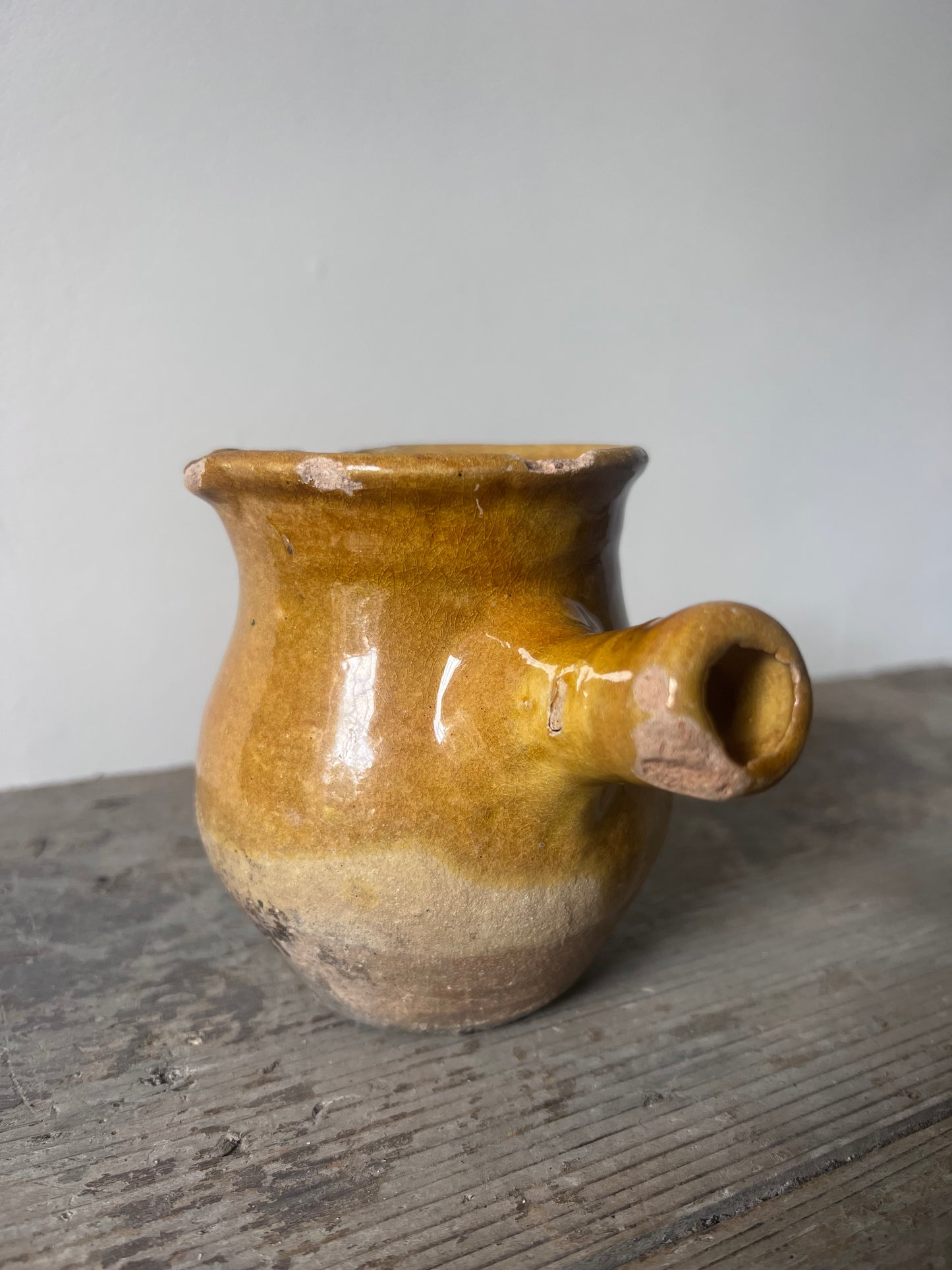 Tiny French 19th Century cooking pot