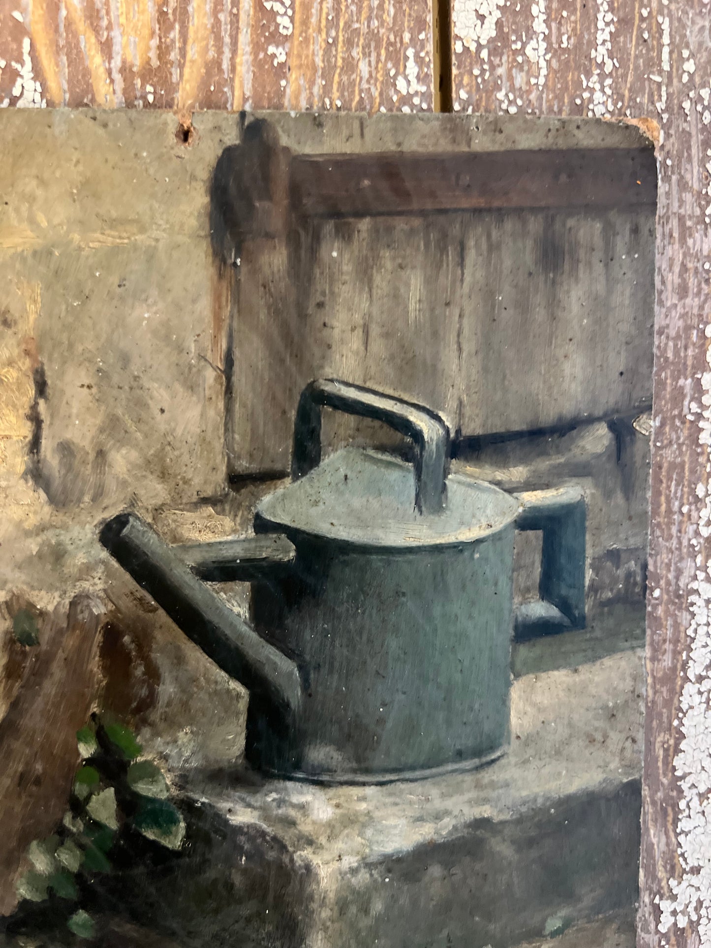 French 19th Century Small Oil Painting