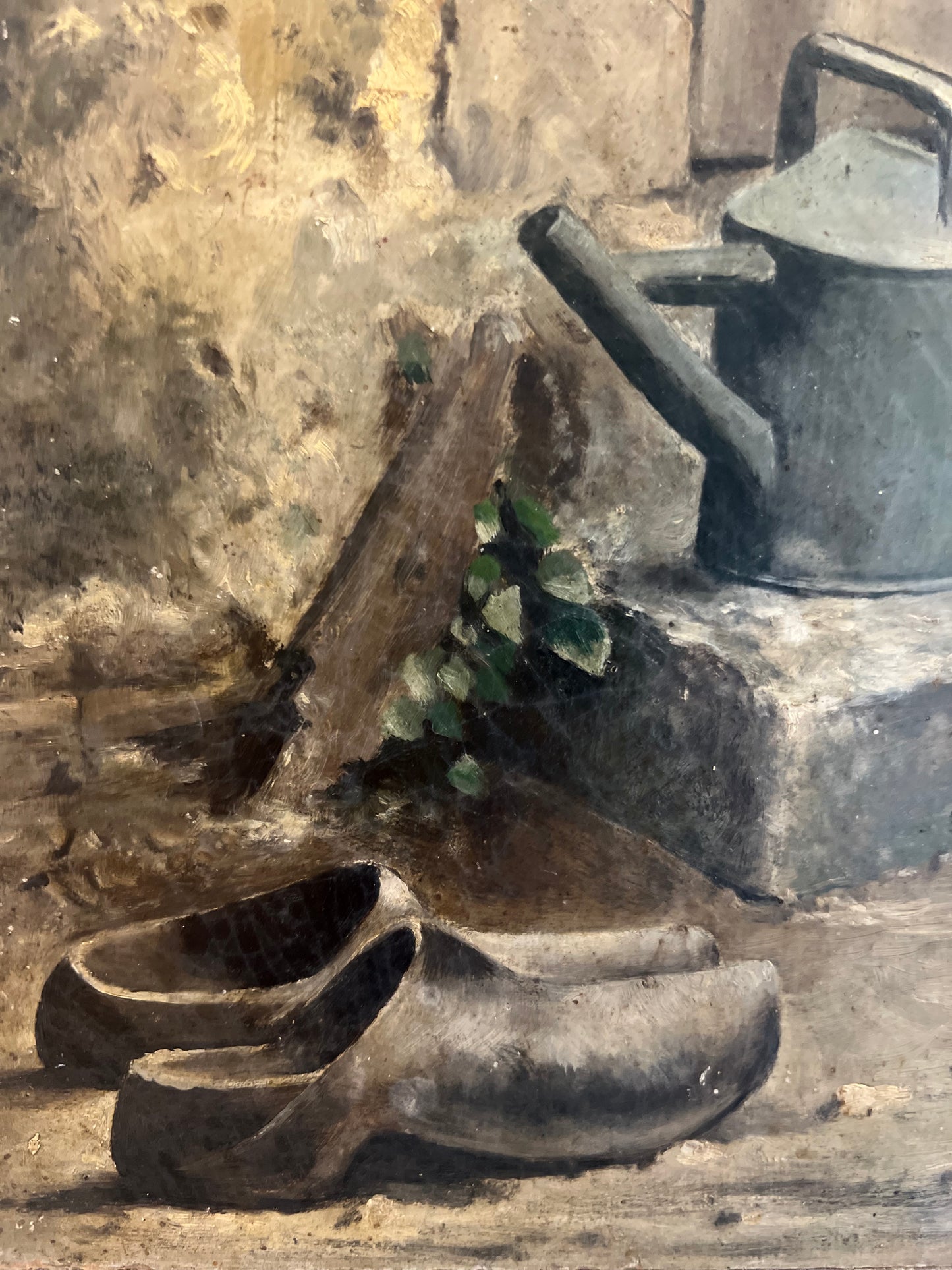 French 19th Century Small Oil Painting