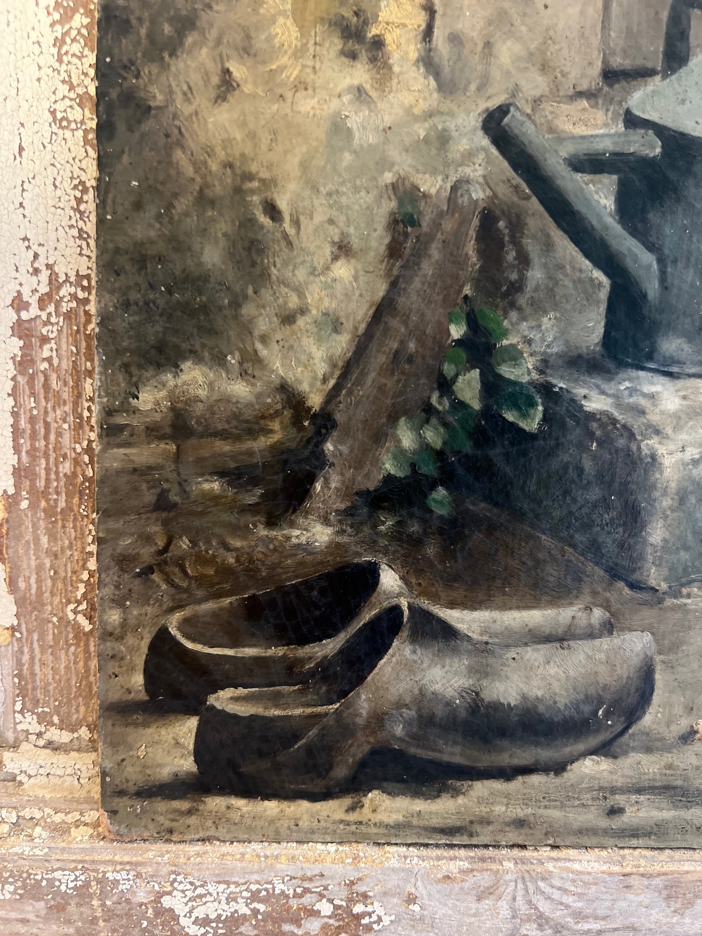 French 19th Century Small Oil Painting