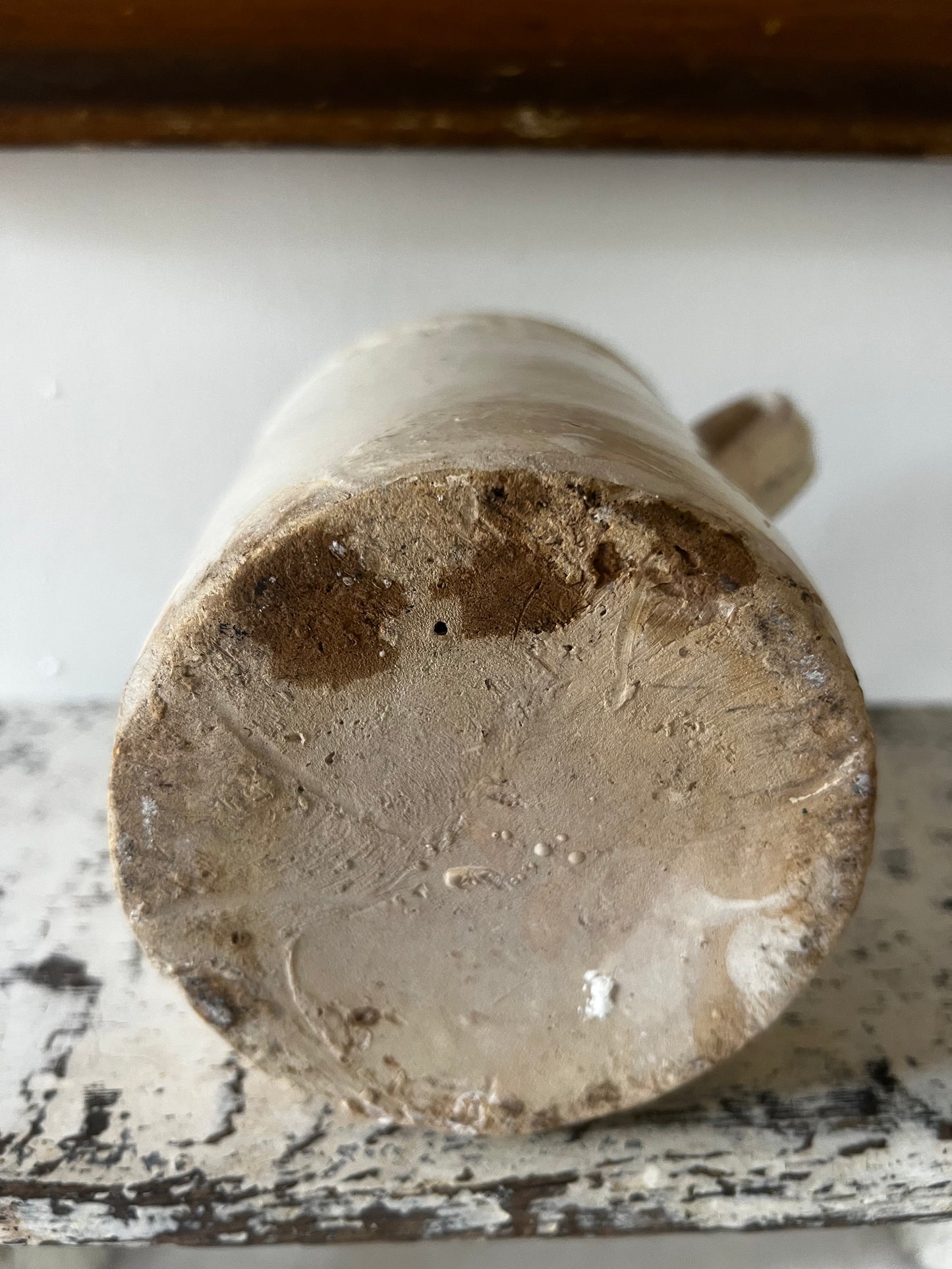 Rare Small Size Italian Antique Confit or Sardine Pot