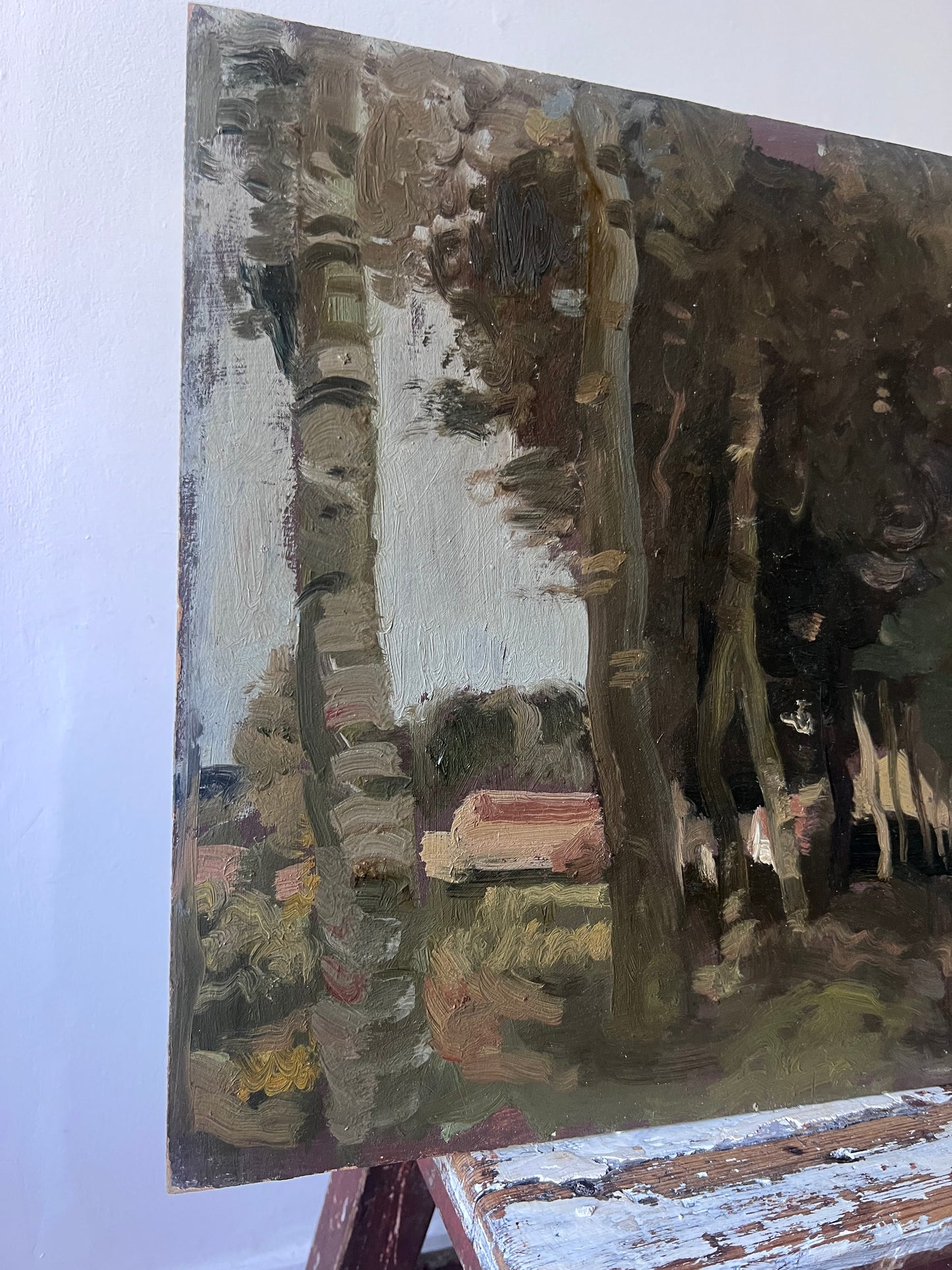 French 1930’s landscape painting