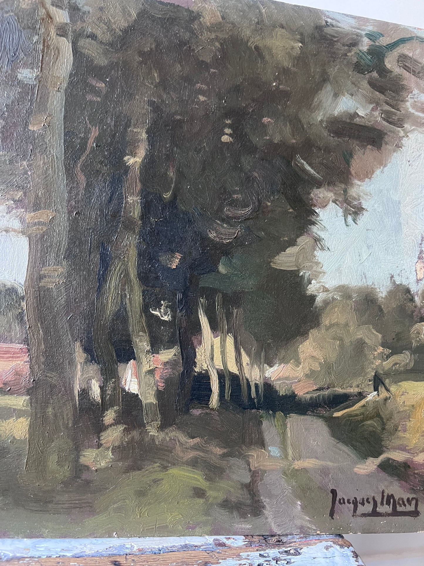 French 1930’s landscape painting