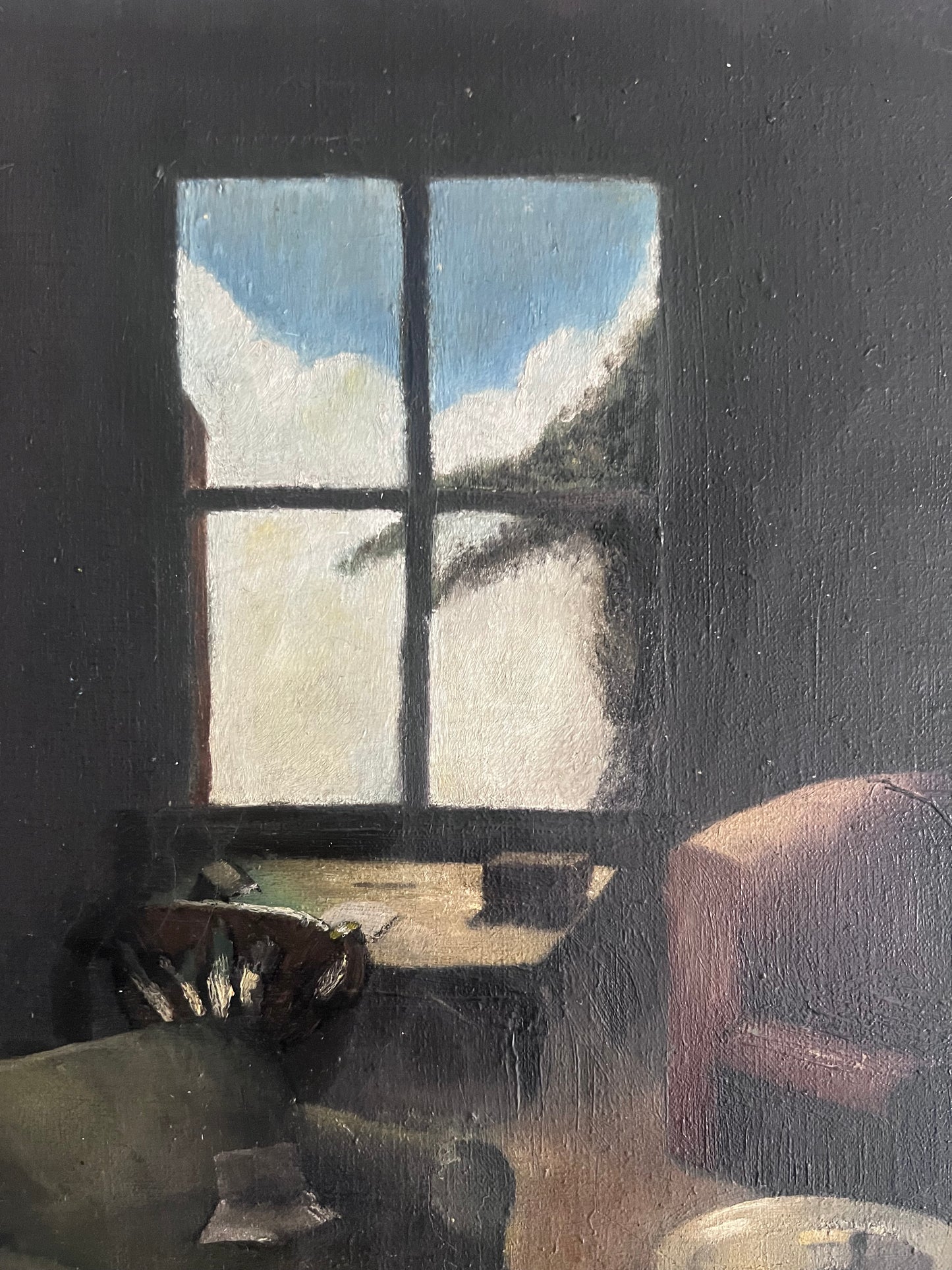 1930’s British Oil on Canvas Painting