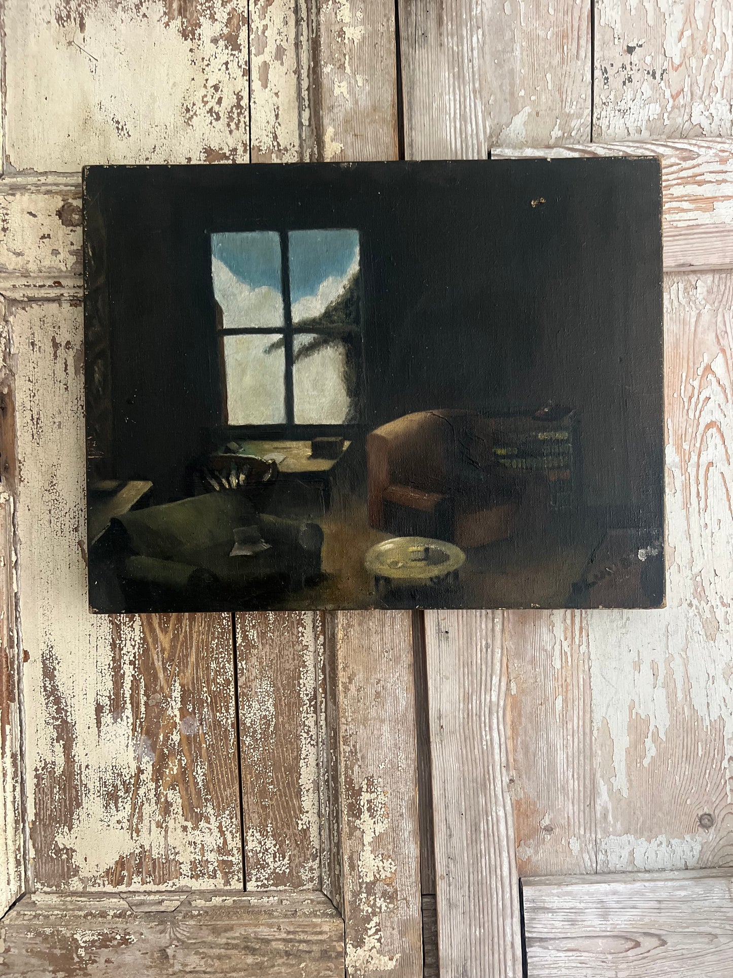 1930’s British Oil on Canvas Painting