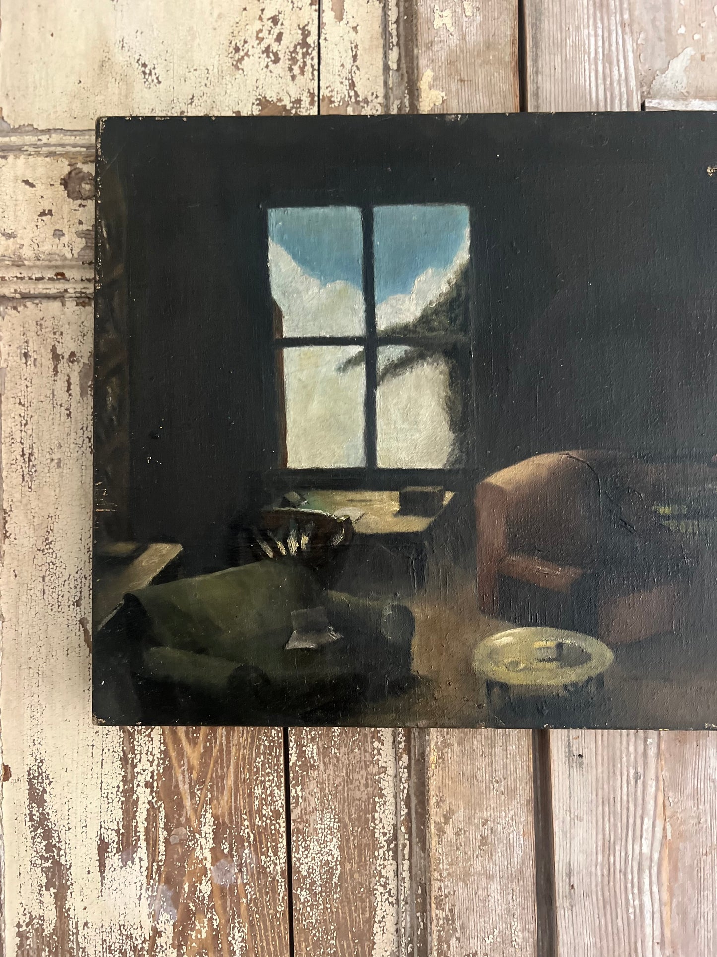1930’s British Oil on Canvas Painting