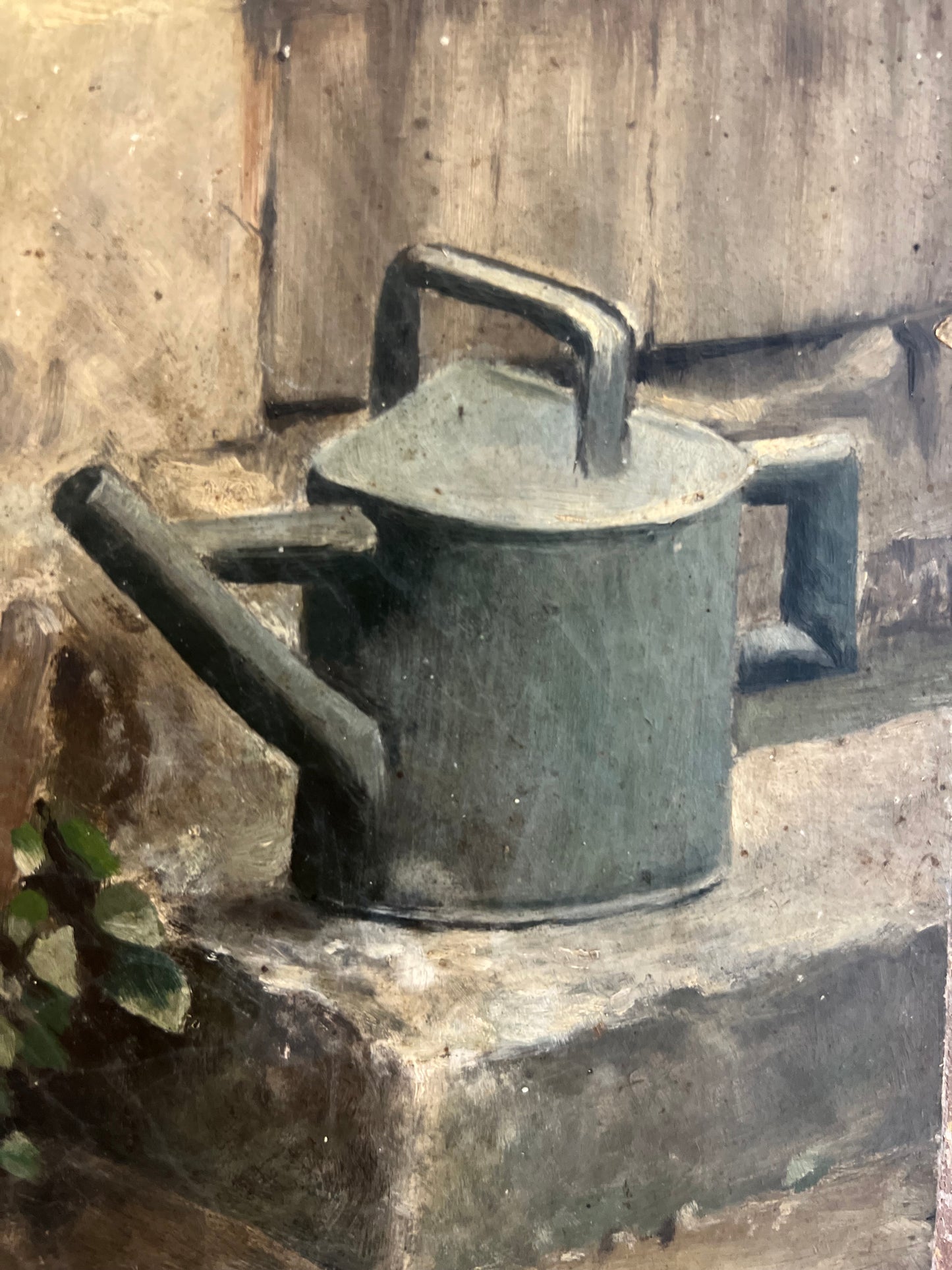 French 19th Century Small Oil Painting