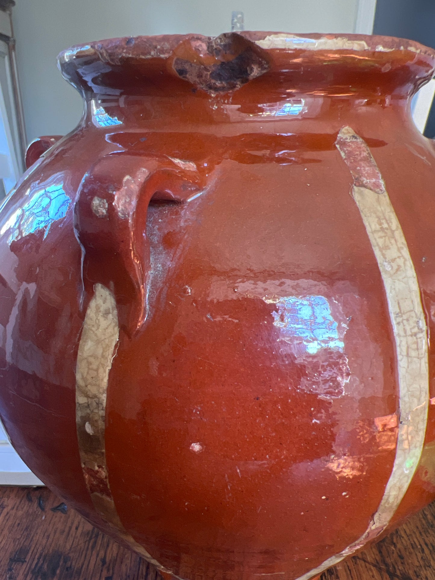 Very Rare Perigord 19th Century Confit Pot
