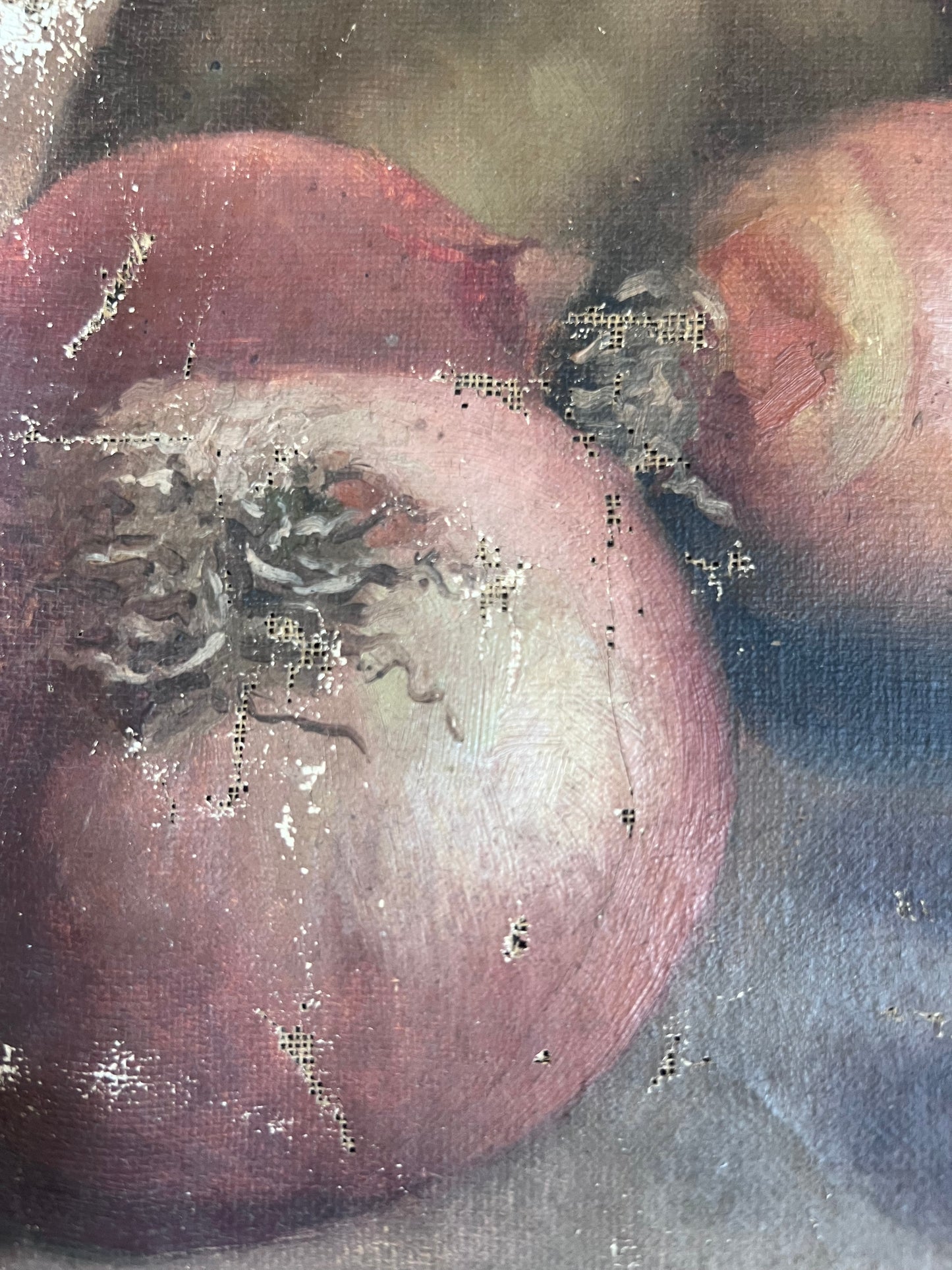 Wonderful French 19th Century Still Life Vegetable Painting