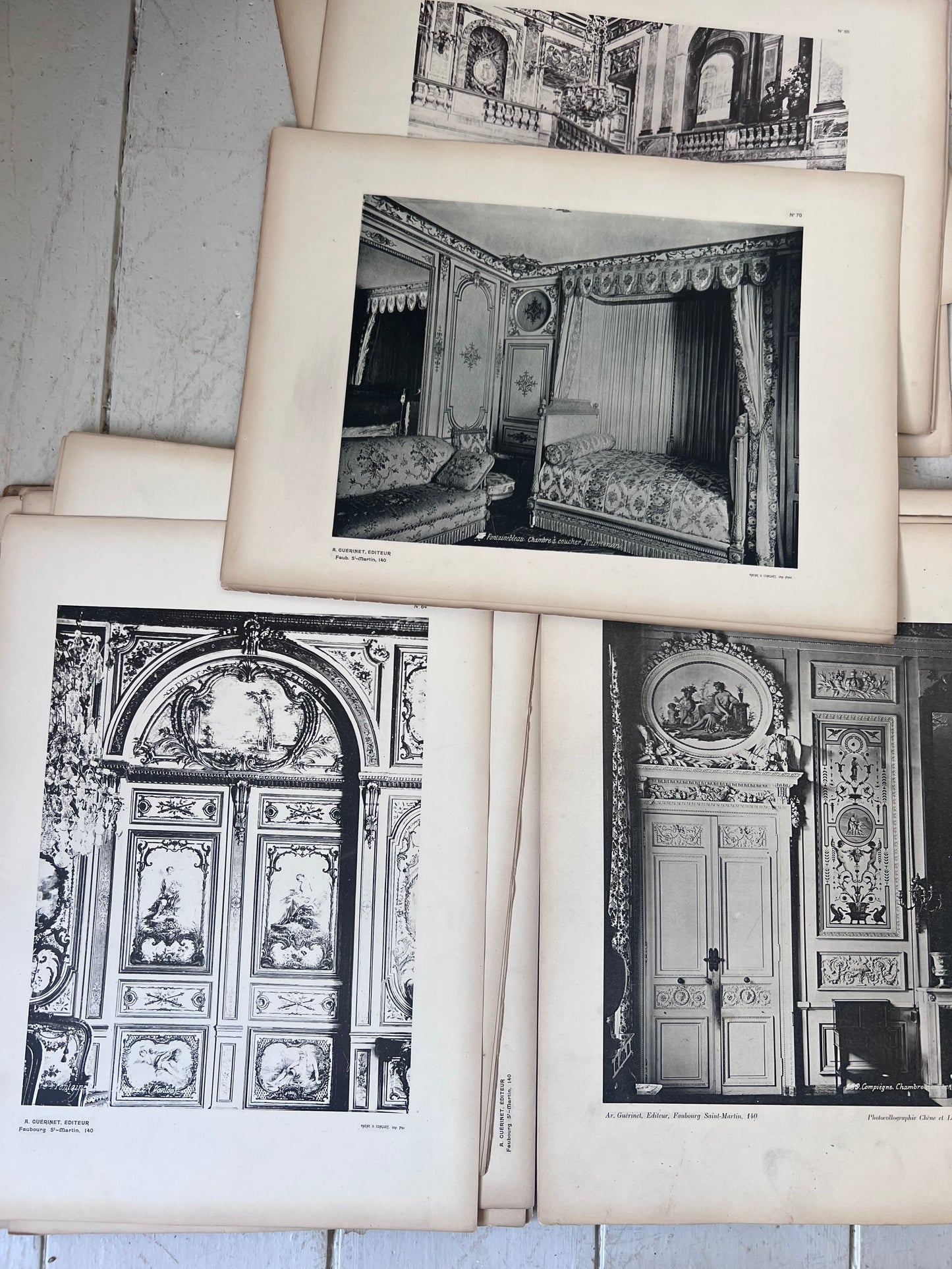 L’Architecture Francaise Large Book with approx 90 plates