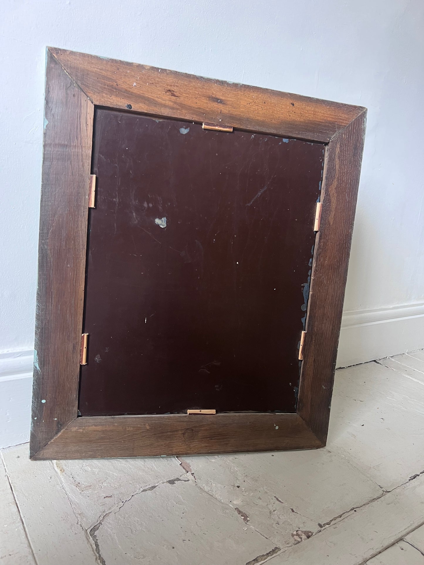 Nicely Distressed French Mirror
