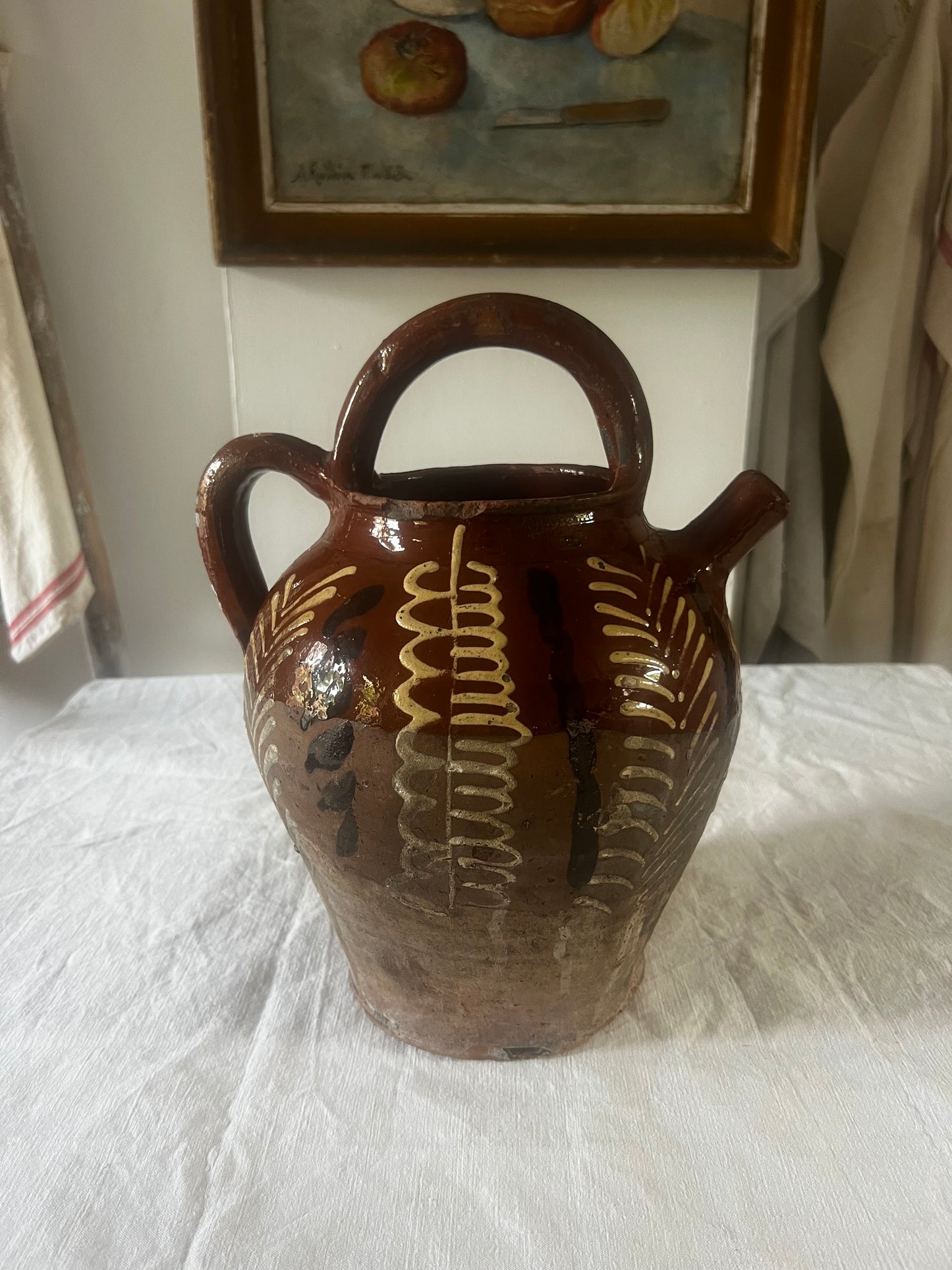 Very Rare French 18th/19th Century Buire Jarre Vals de Saine