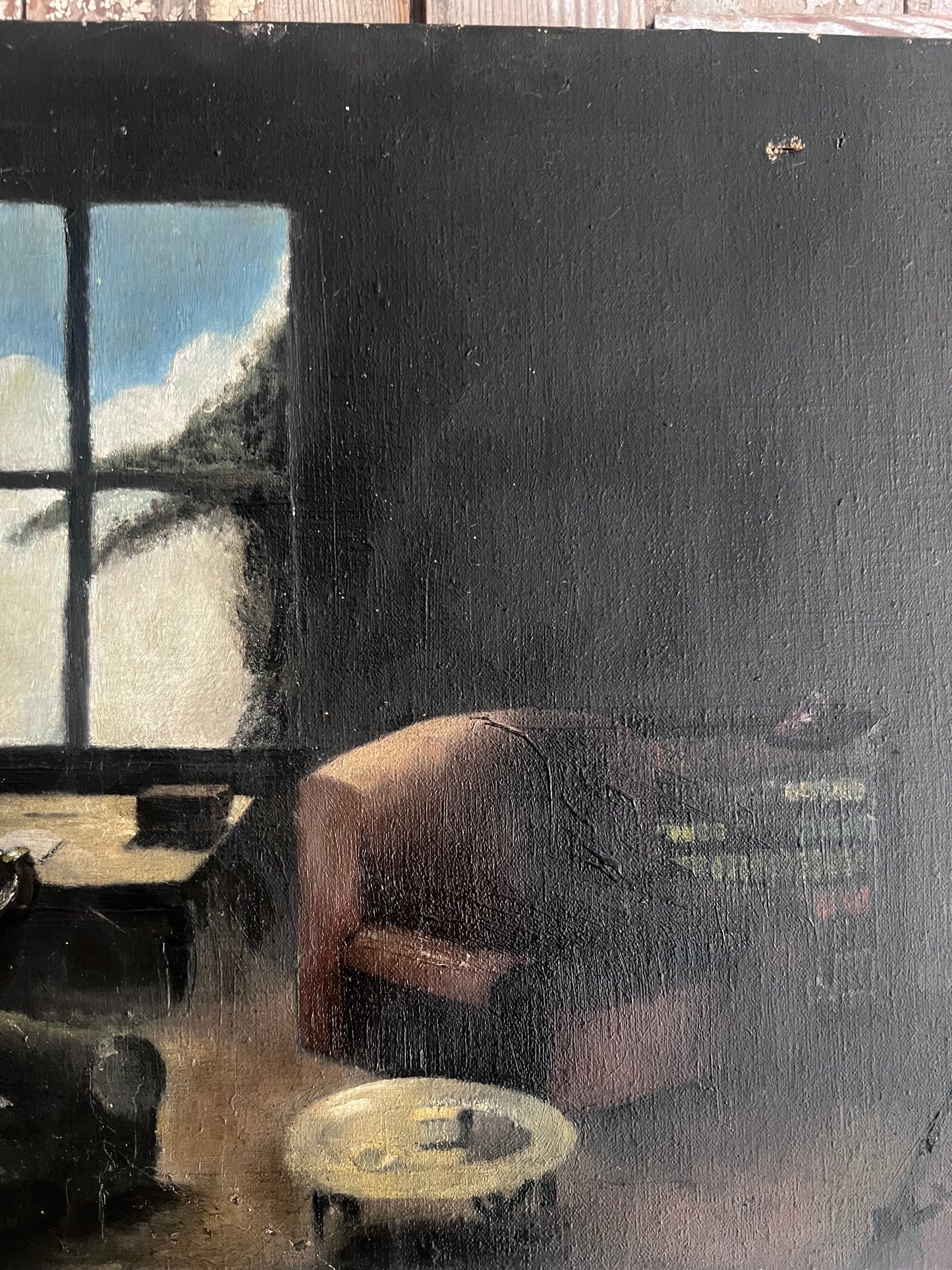 1930’s British Oil on Canvas Painting