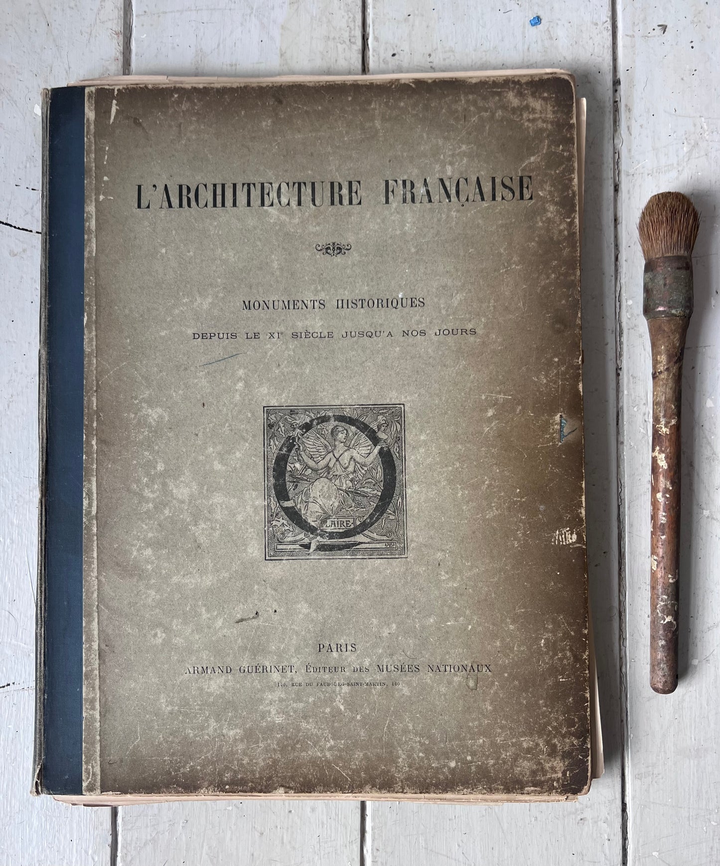L’Architecture Francaise Large Book with approx 90 plates