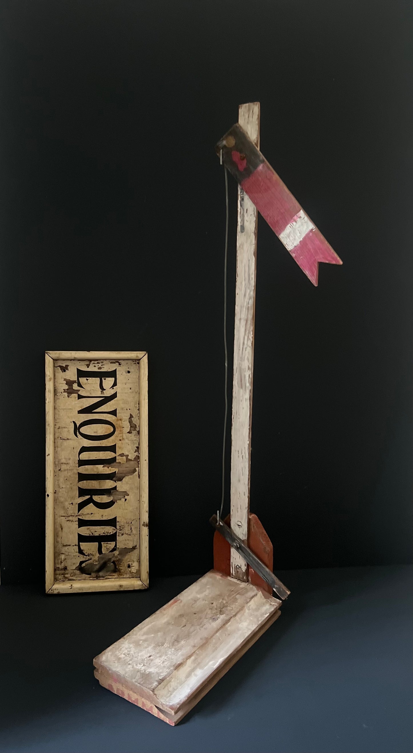 Oversized Scratch Built Railway Signal