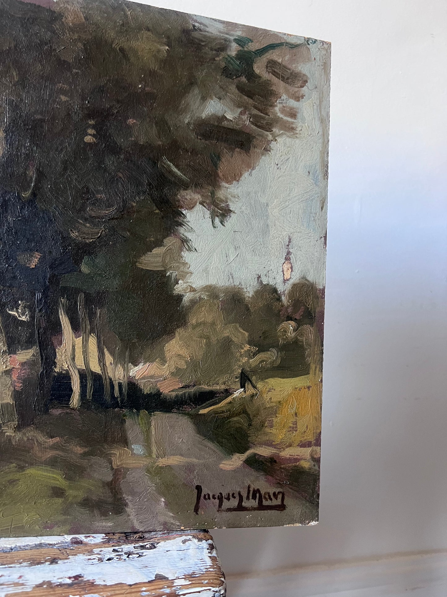 French 1930’s landscape painting