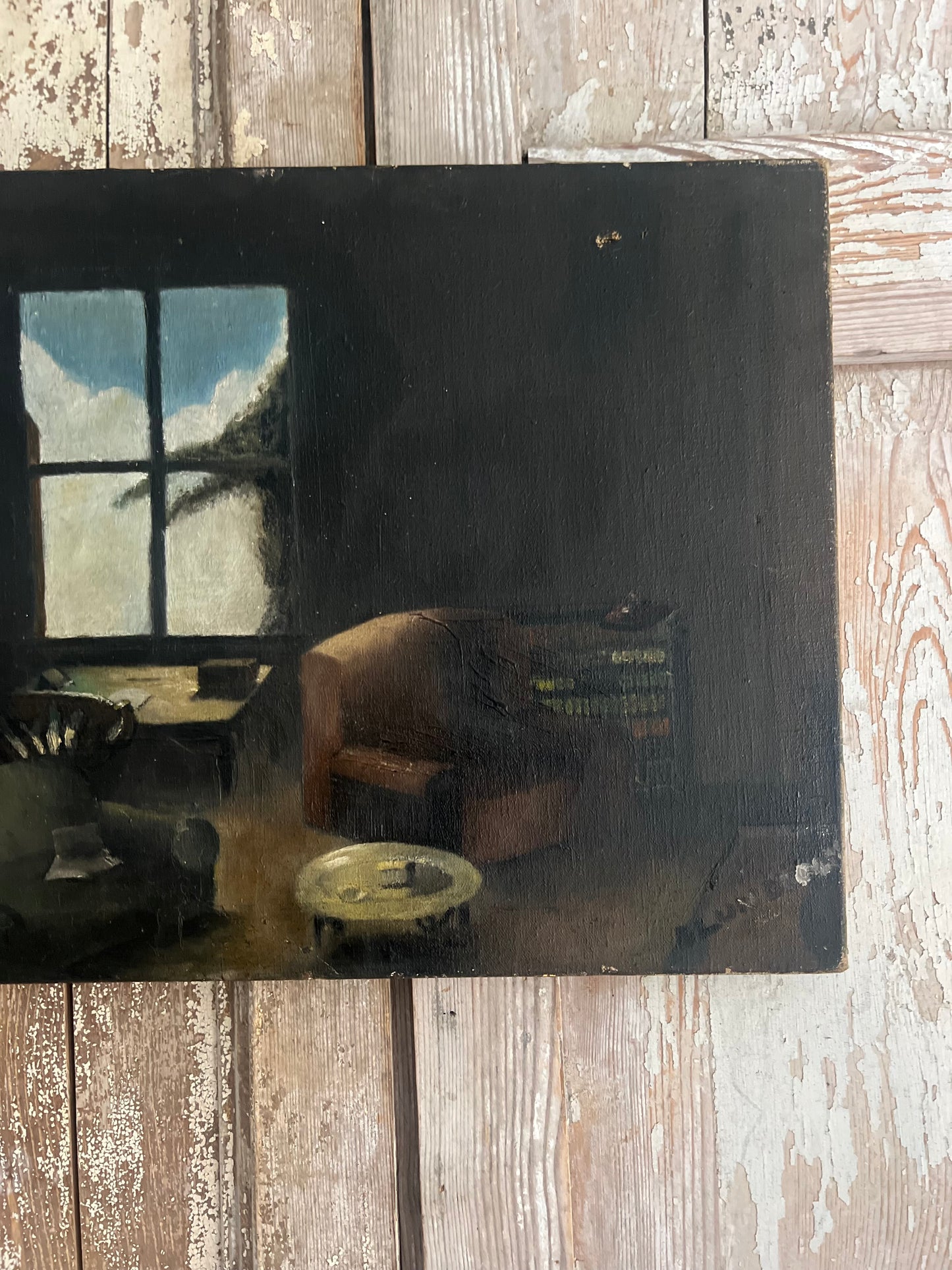 1930’s British Oil on Canvas Painting