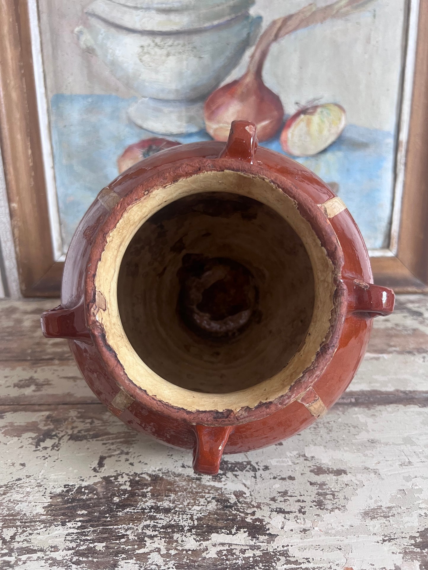 Very Rare Perigord 19th Century Confit Pot