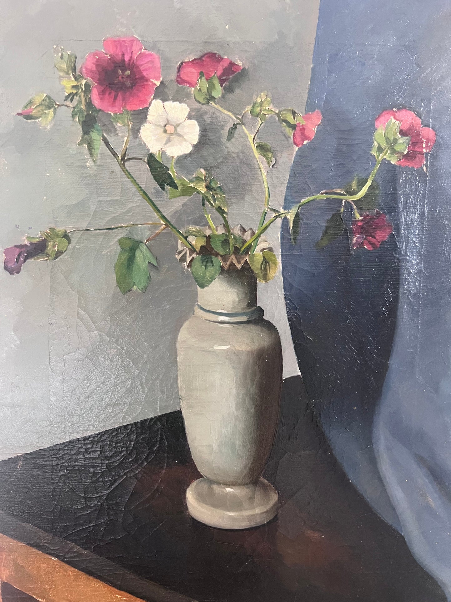 Swedish Oil on Canvas Painting