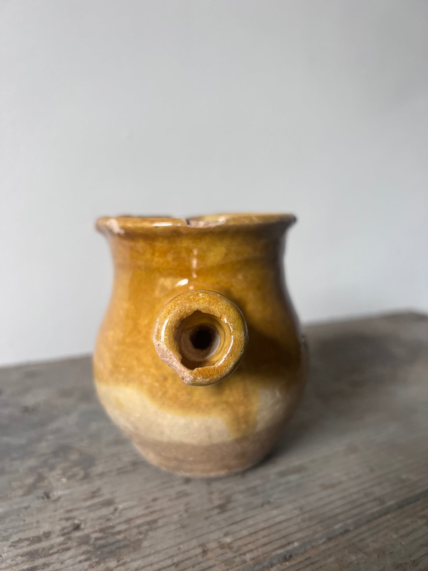 Tiny French 19th Century cooking pot