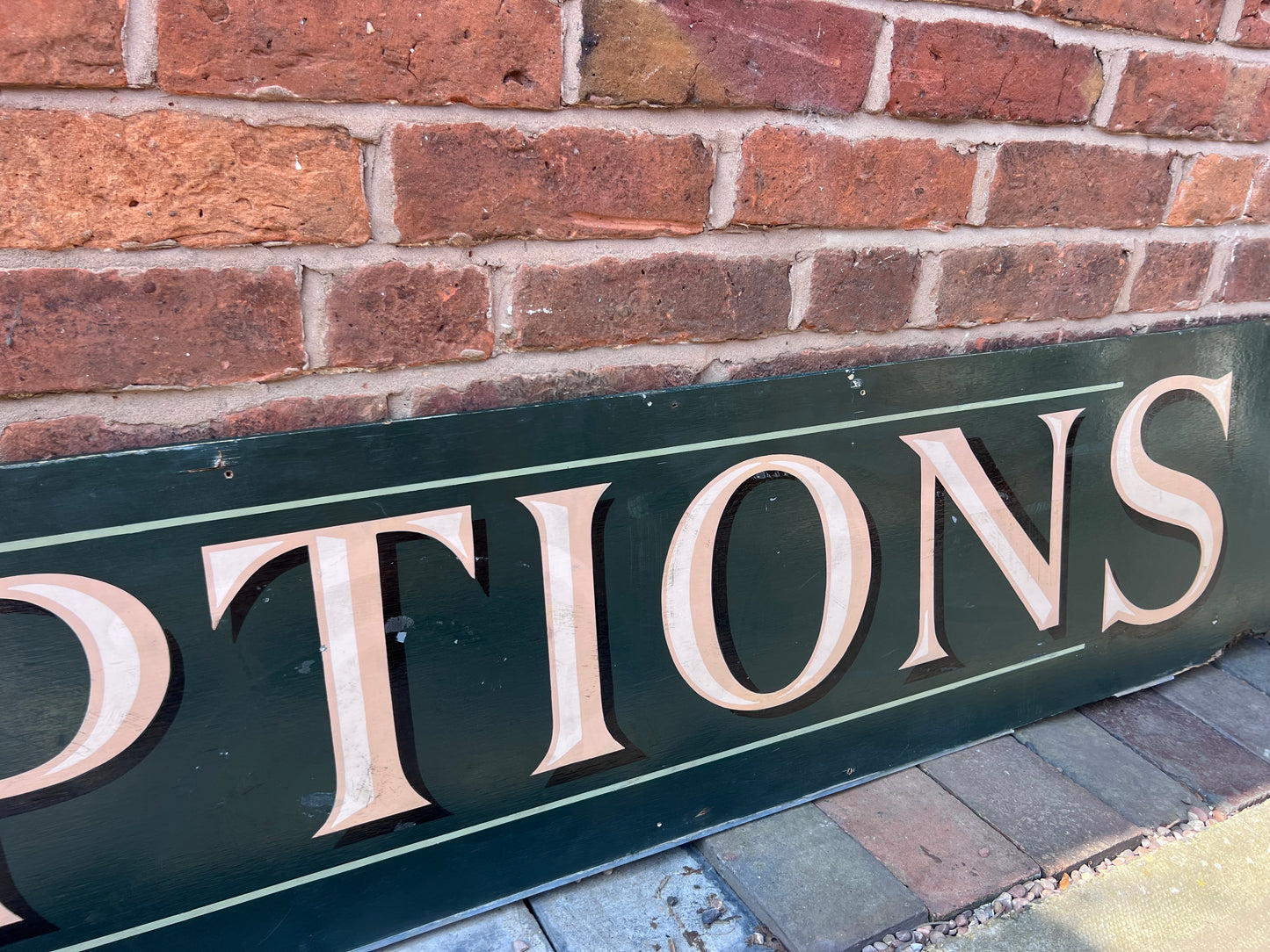 Large Double Sided Chemist & Prescriptions Shop Sign