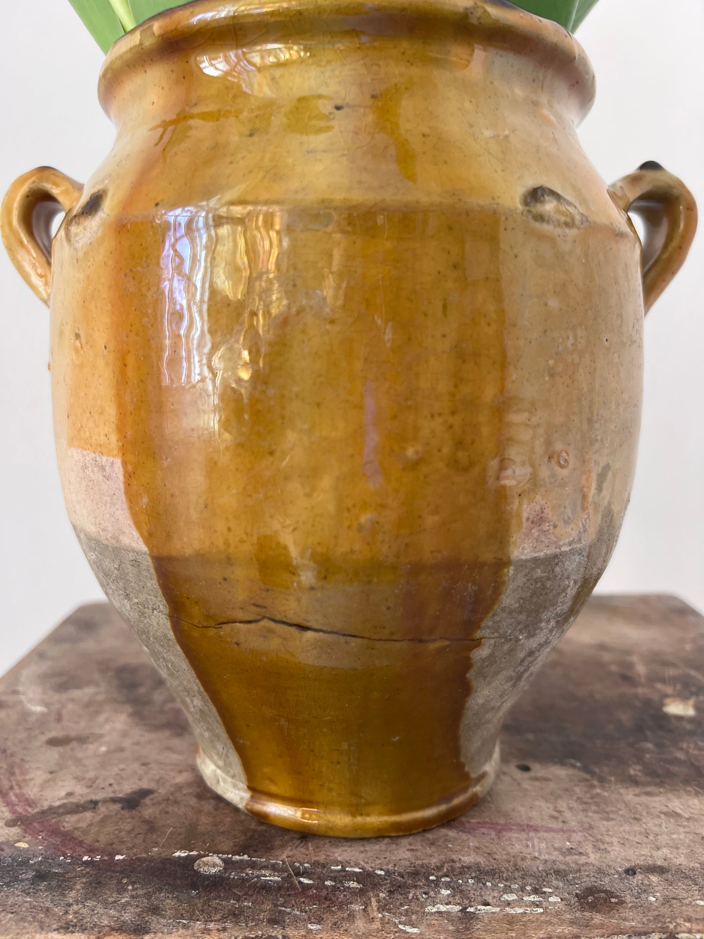 Beautiful Glazed French Confit Pot