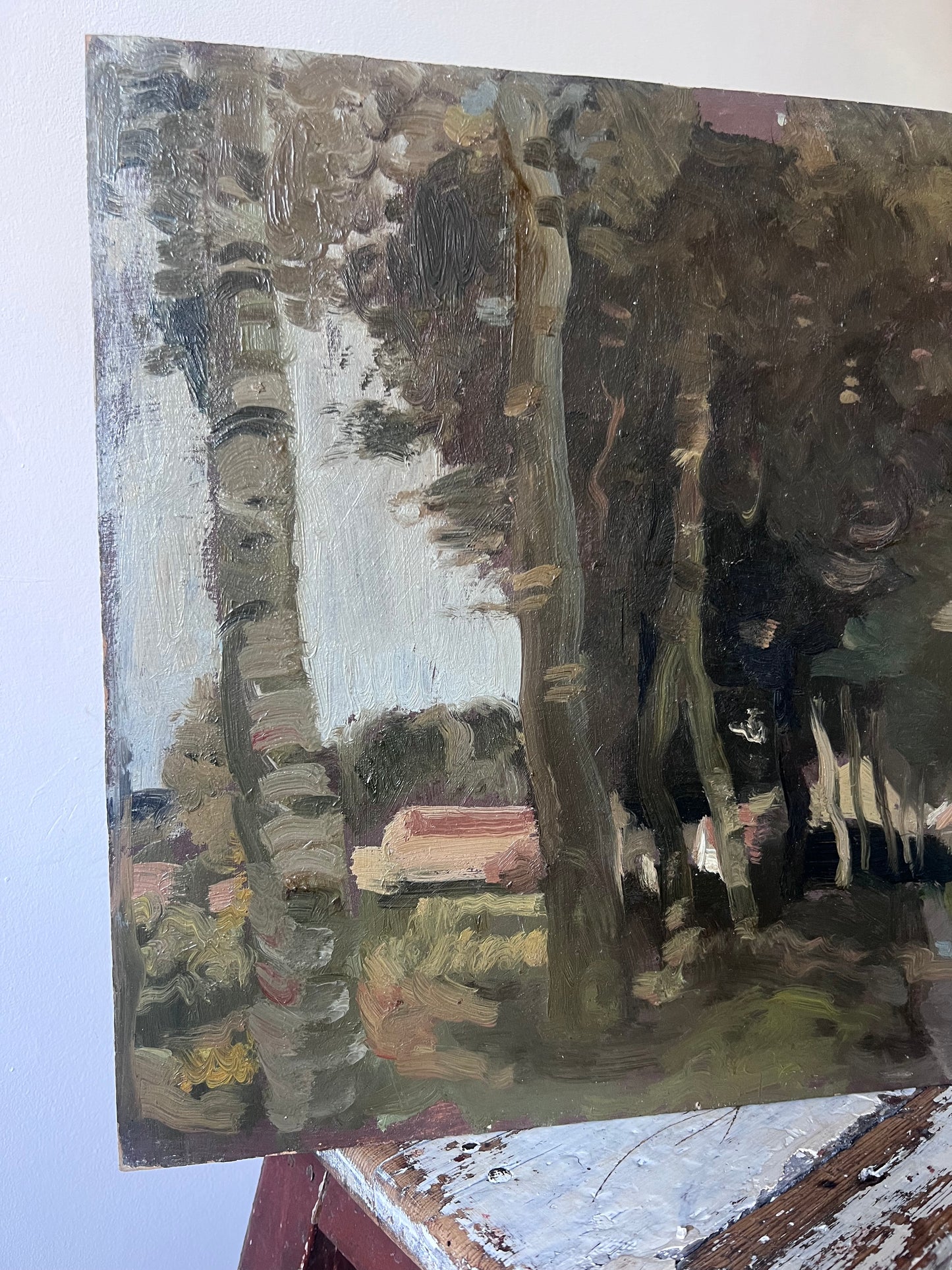 French 1930’s landscape painting