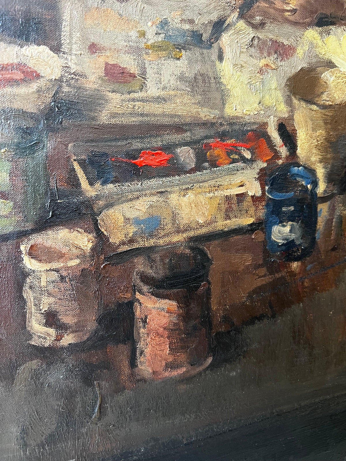 Super Quality Large French Oil Painting on Canvas