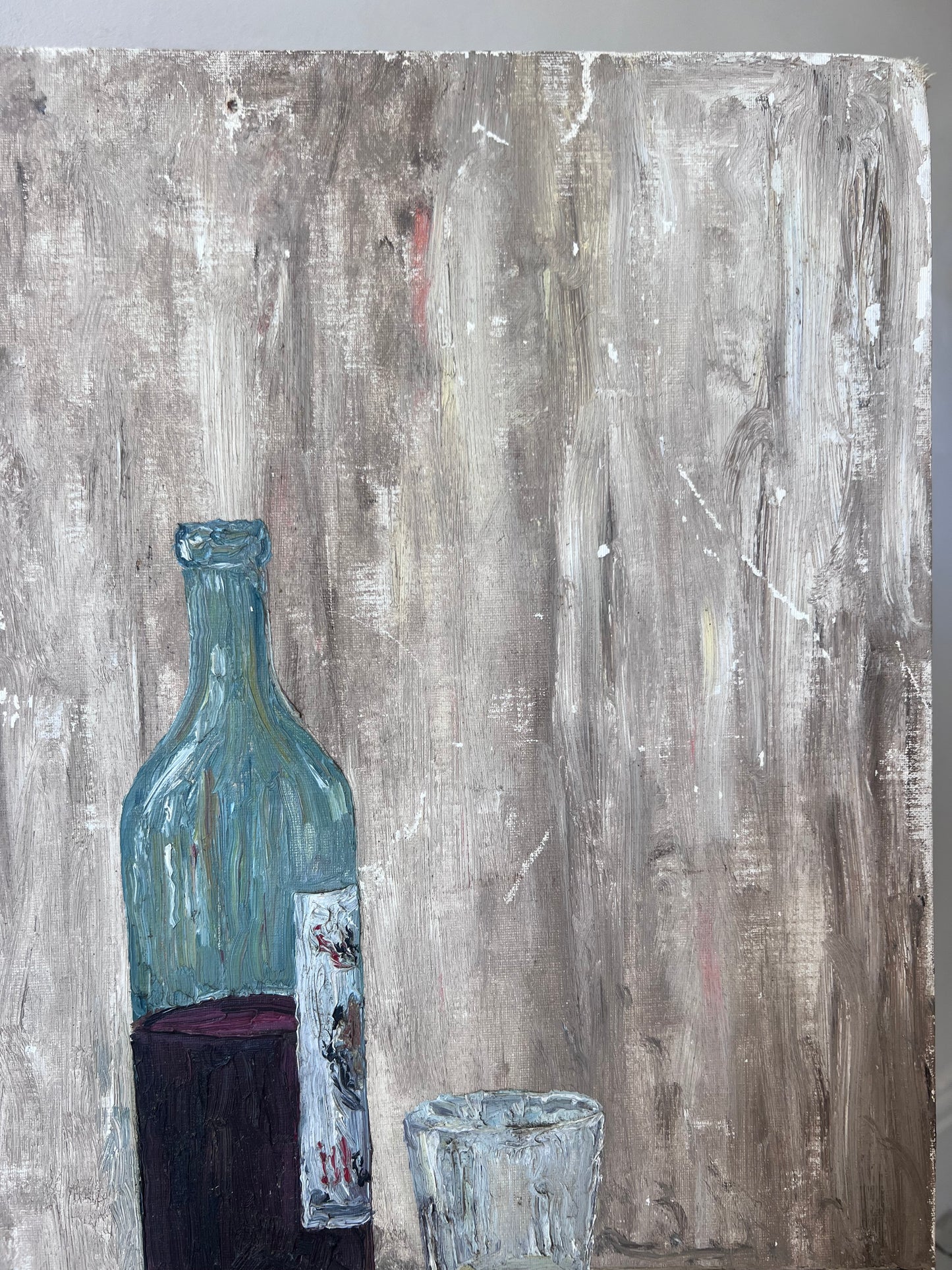 Vintage French Still Life Oil Painting perfect Kitchen Picture