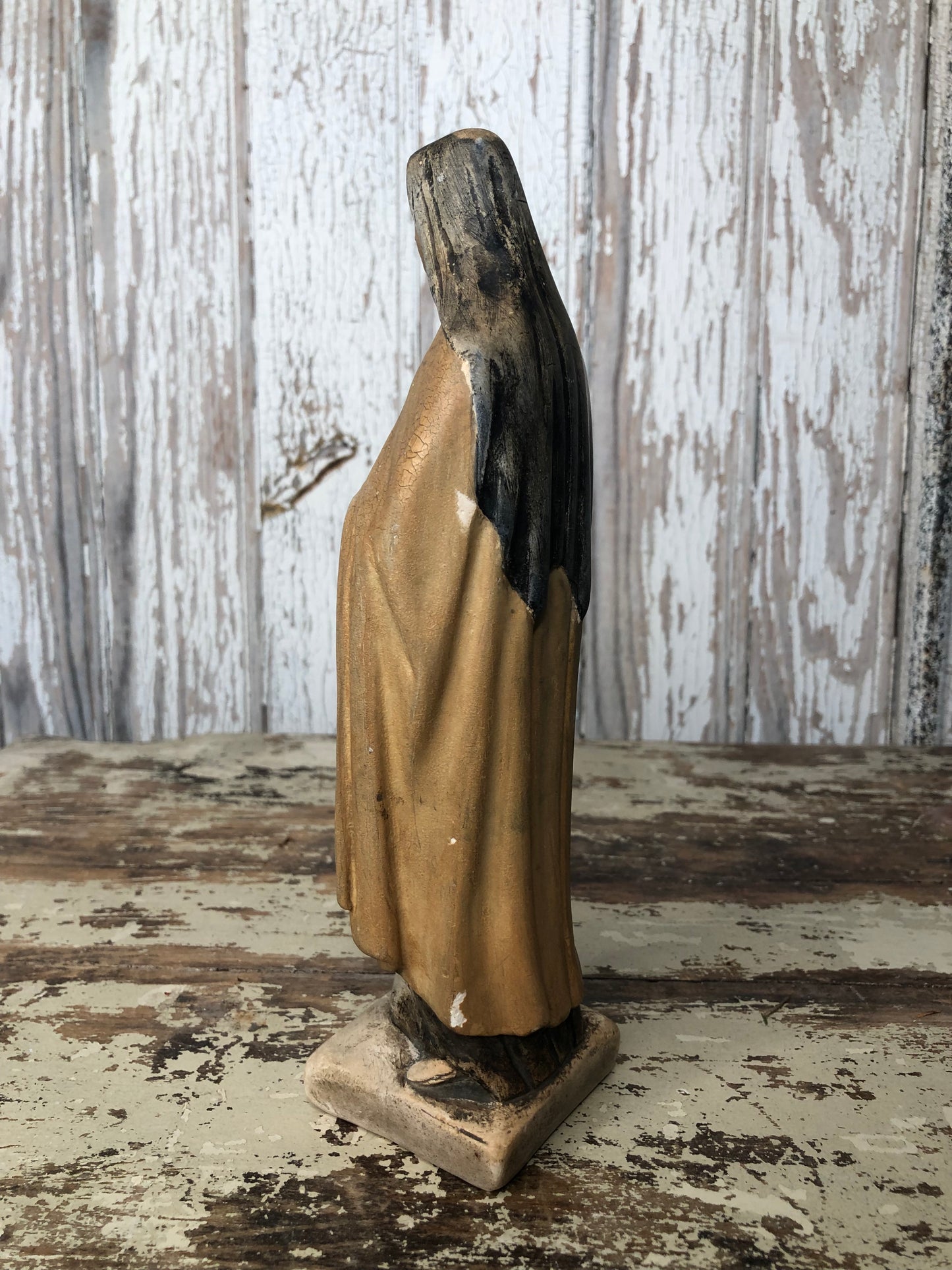 Vintage French Madonna Figure