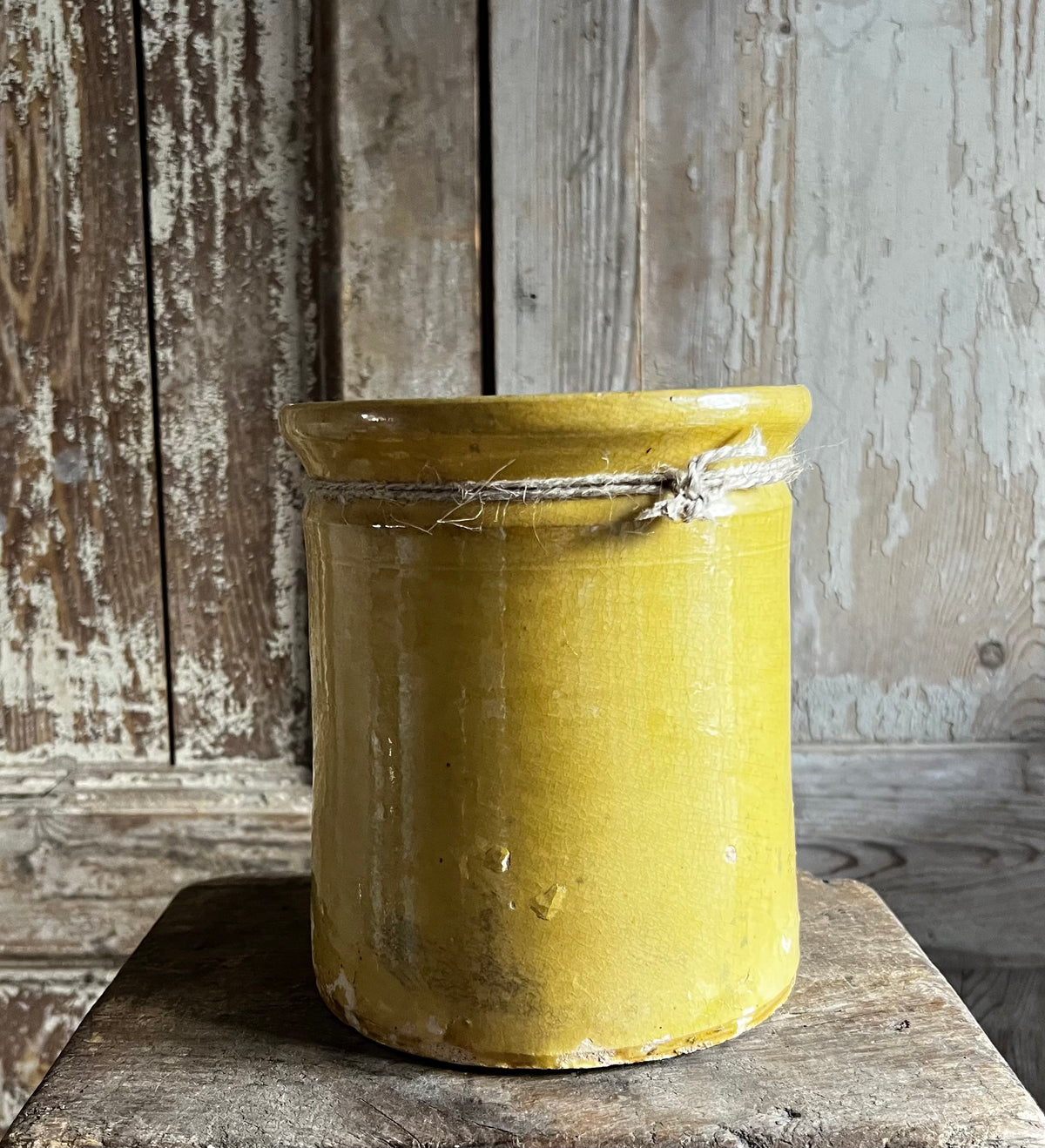 Antique French Large Confiture Pot 19th Century
