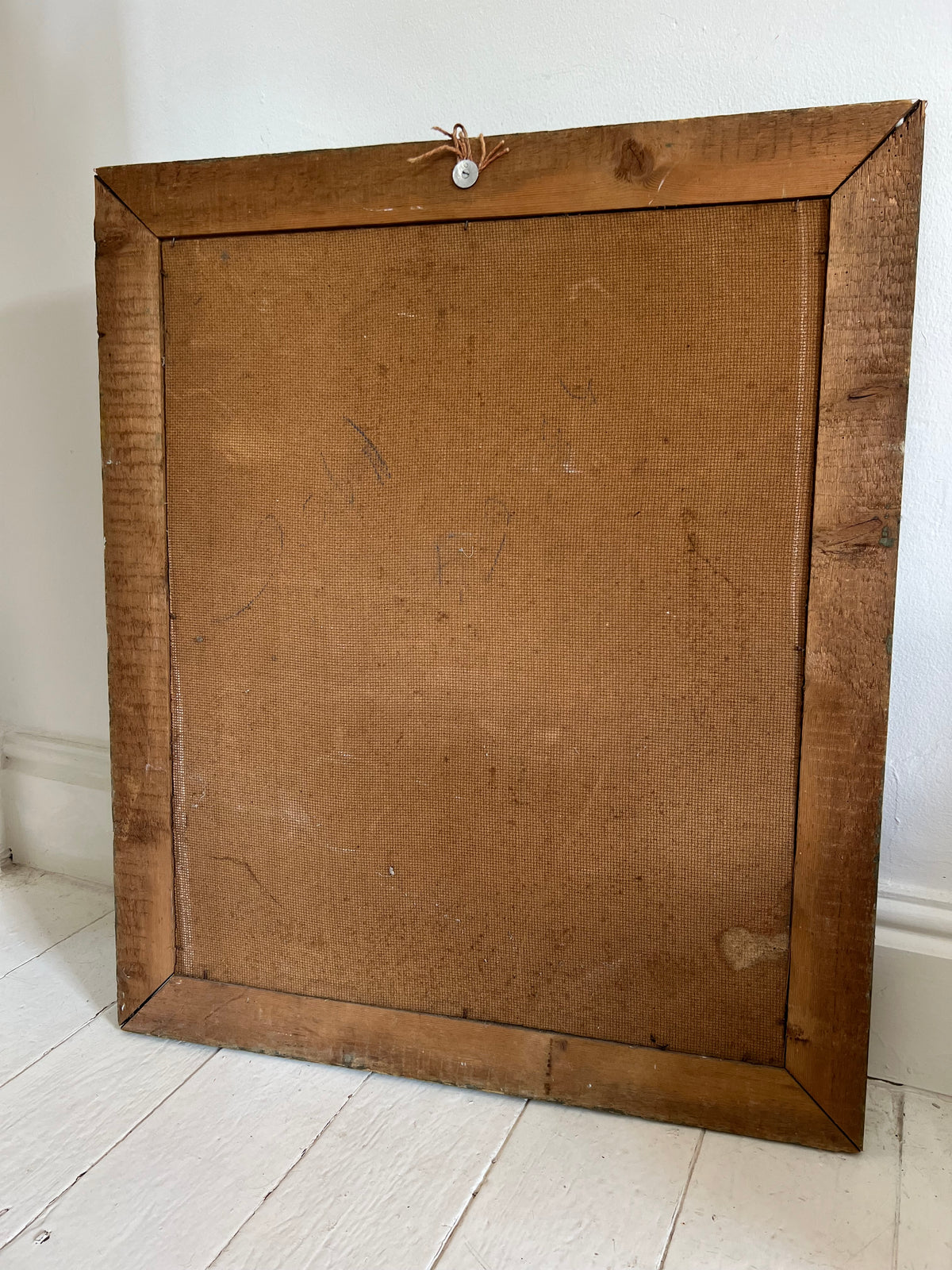 Large Framed French Still Life Oil Painting