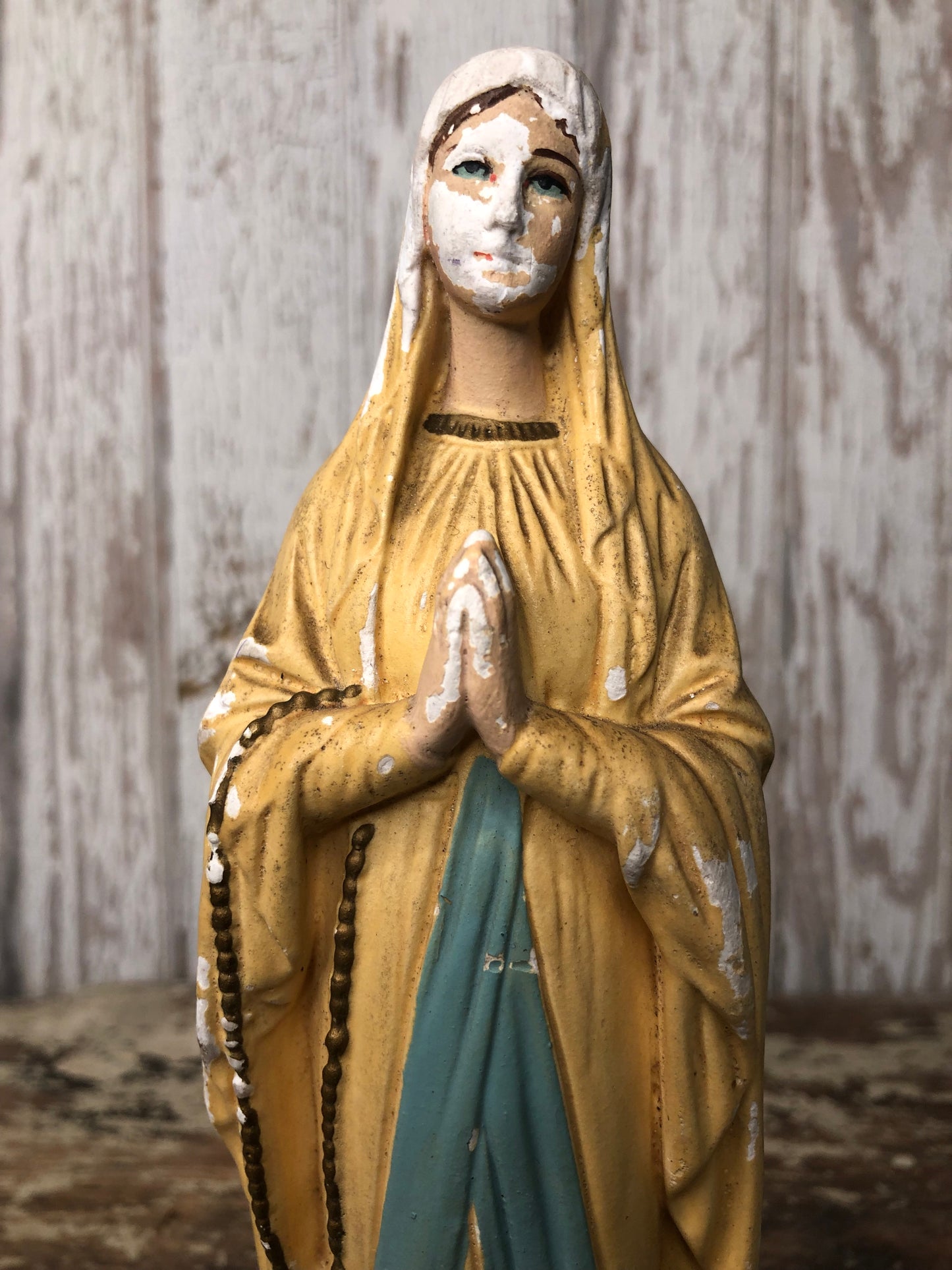 French Madonna Statue