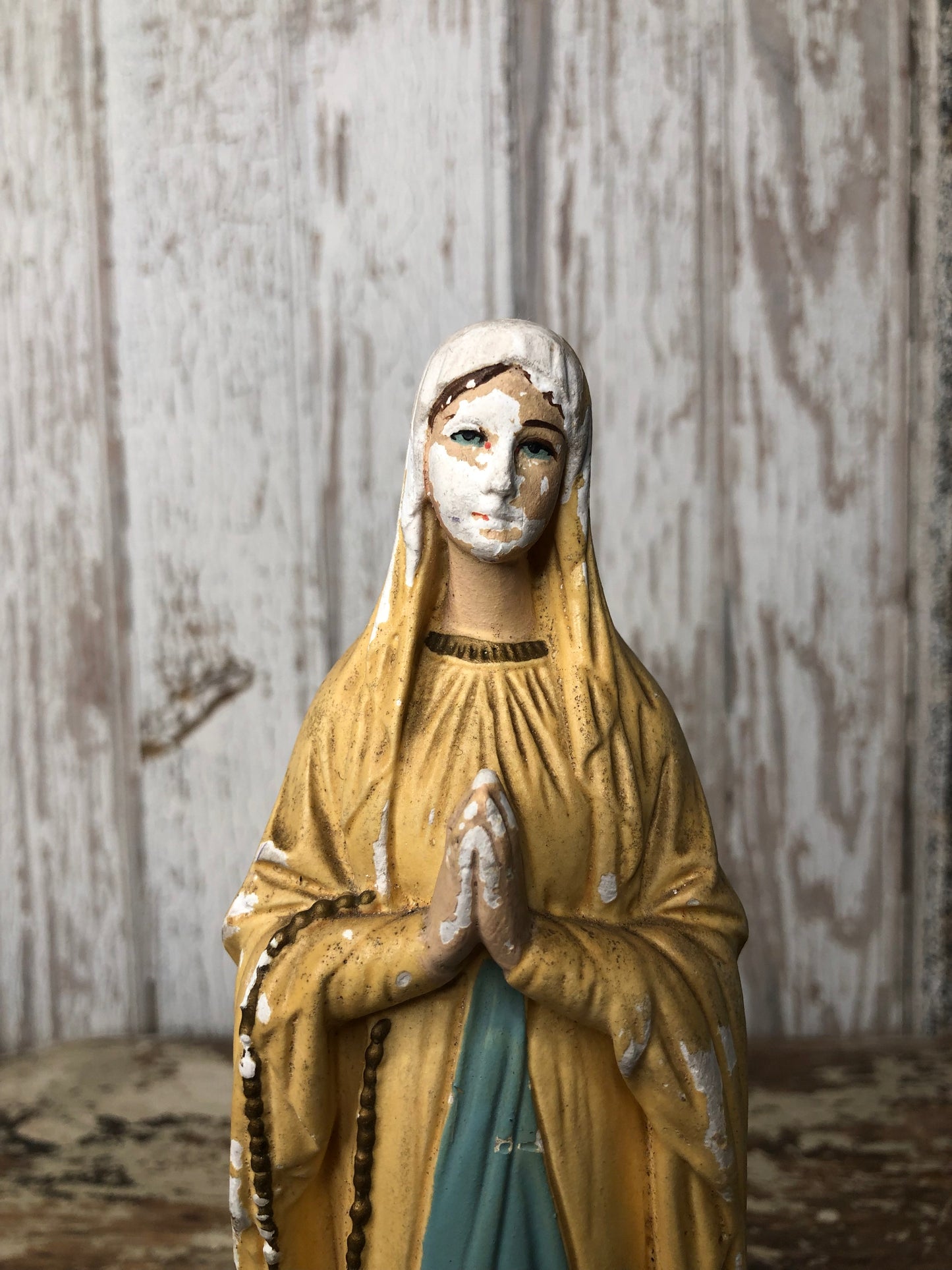 French Madonna Statue