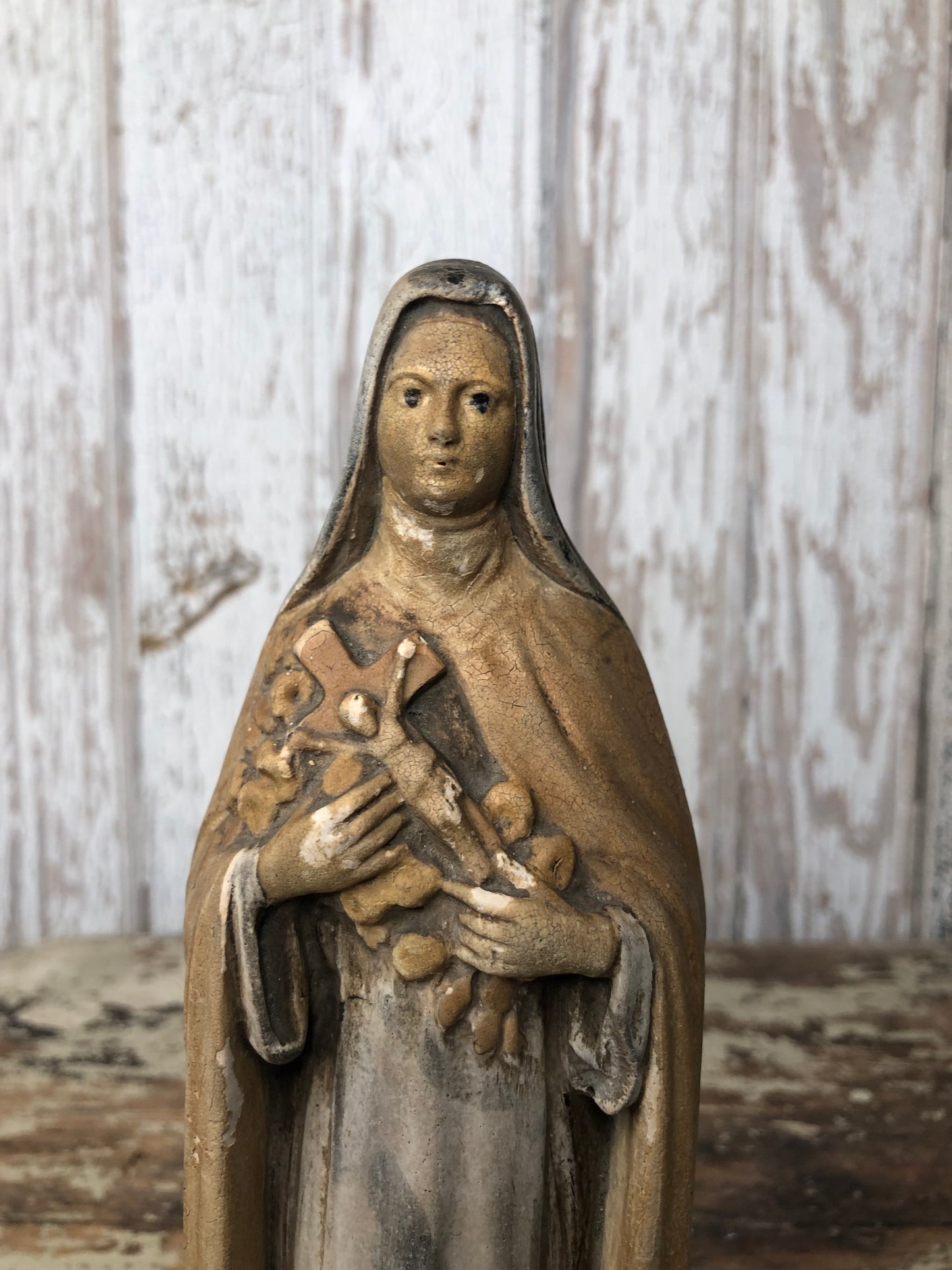 Vintage French Madonna Figure