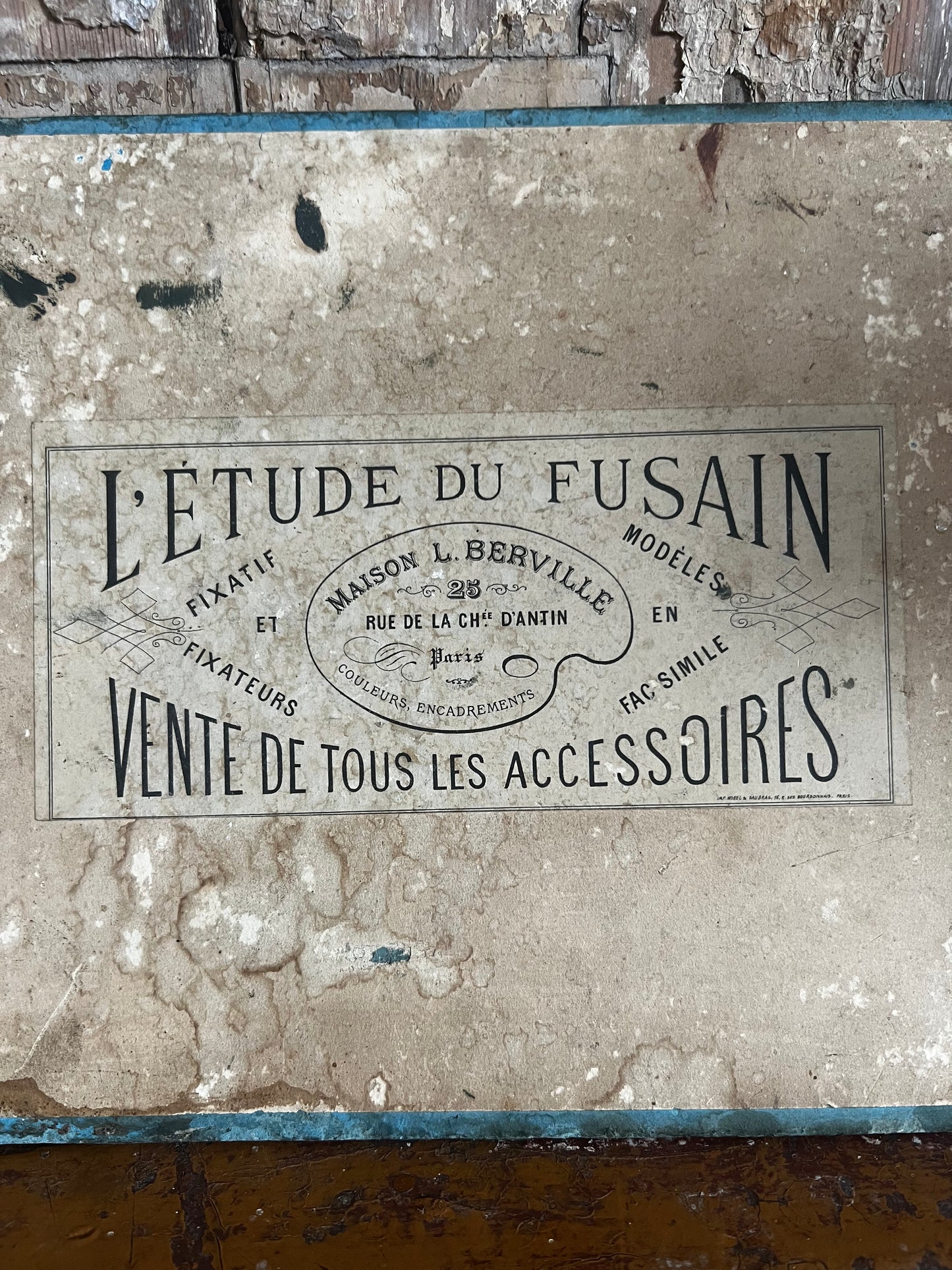 French 19th Century Oil Painting Kitchen Still Life by E Pagnoux dated 1885