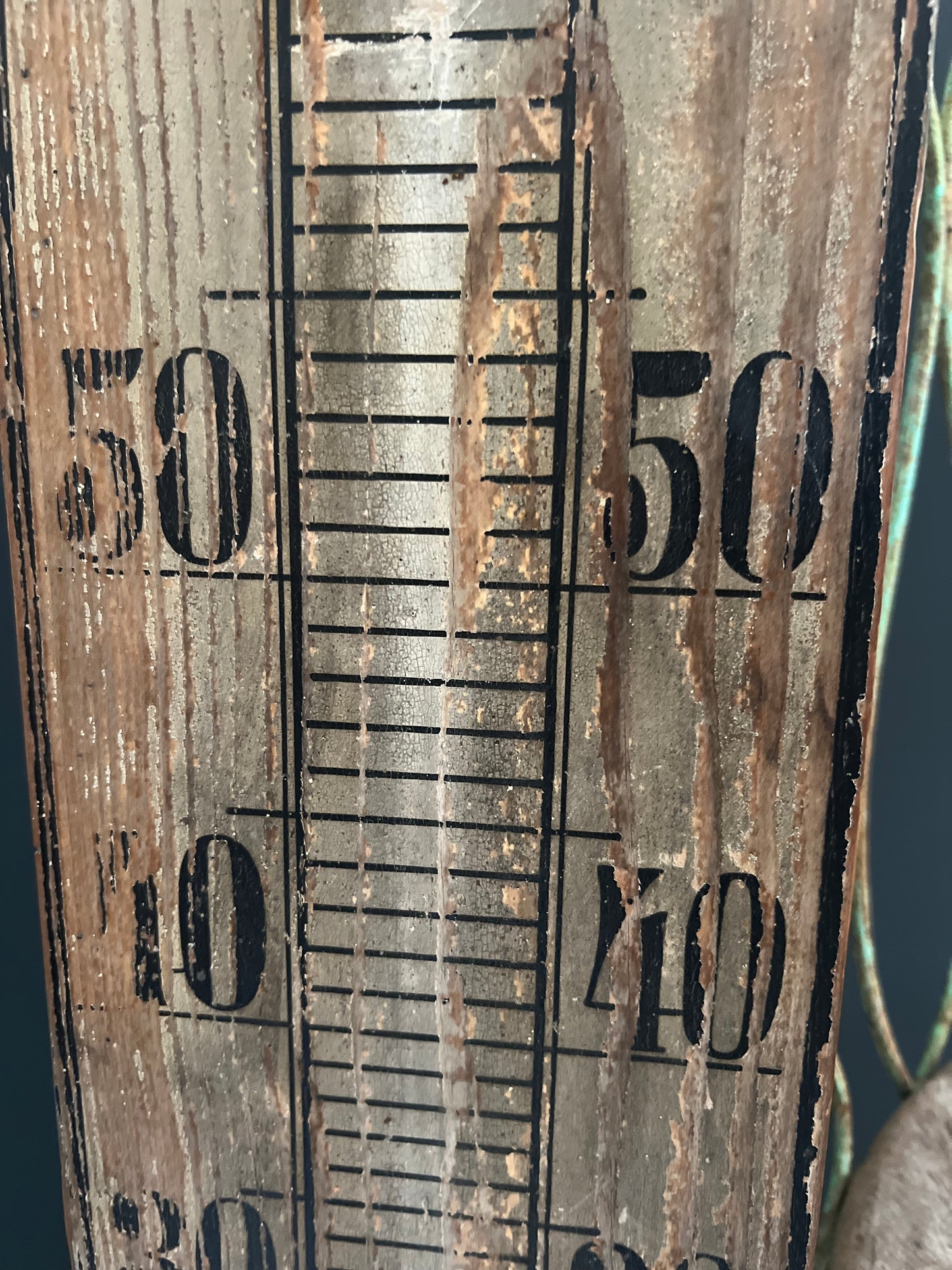 Large Rustic Thermometer