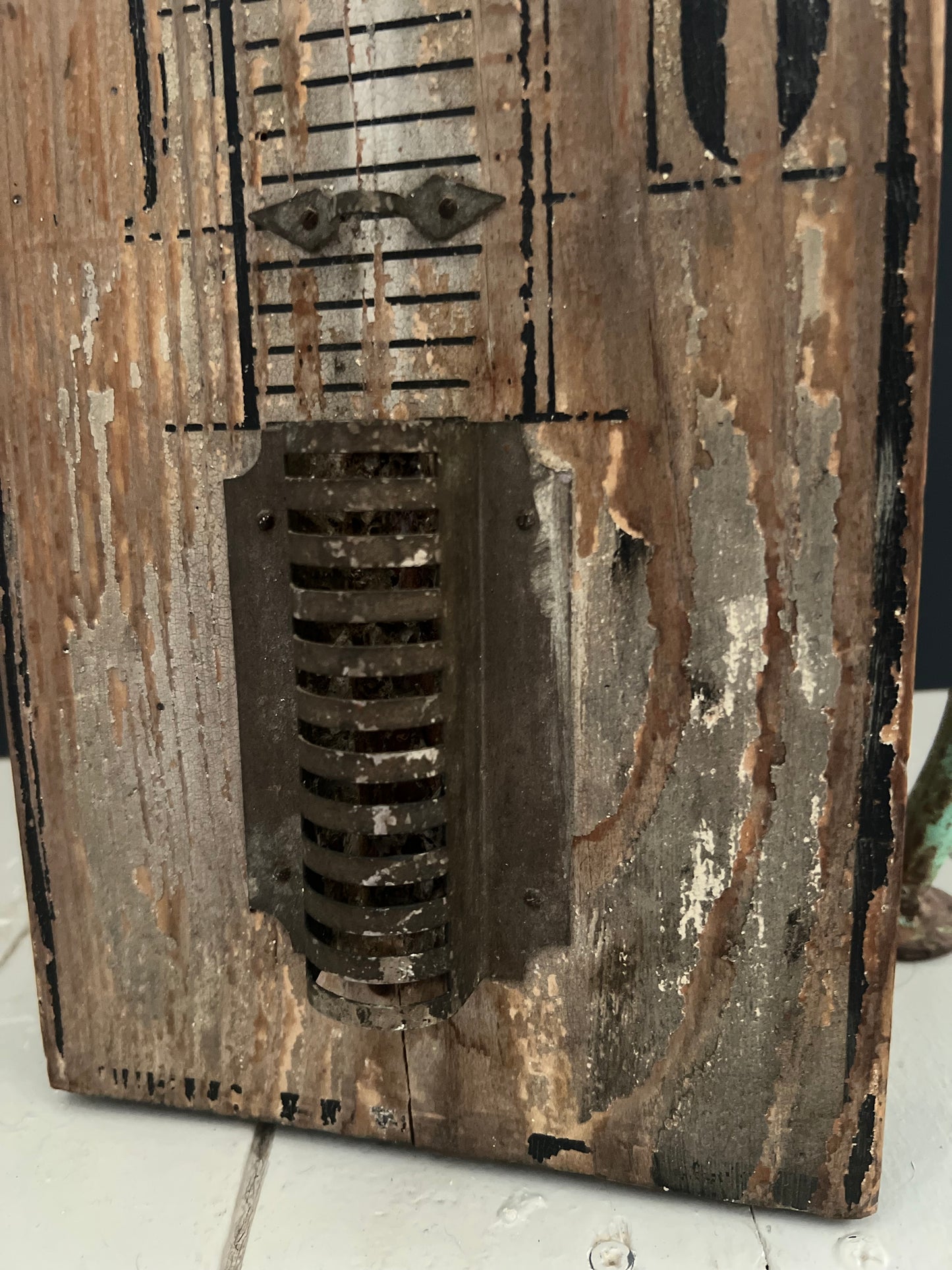 Large Rustic Thermometer