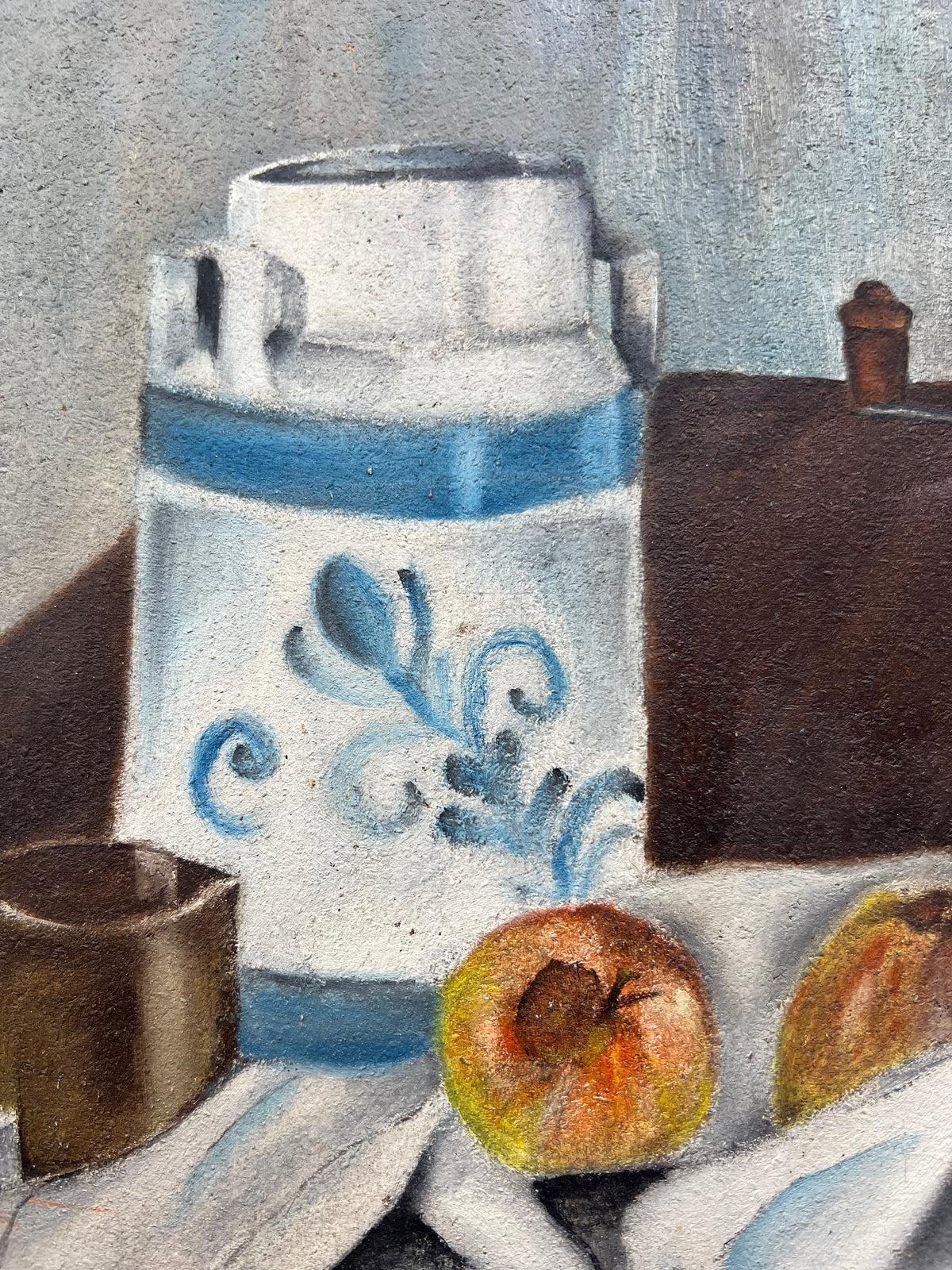 RESERVED FOR JANE French Vintage Still Life Oil Painting
