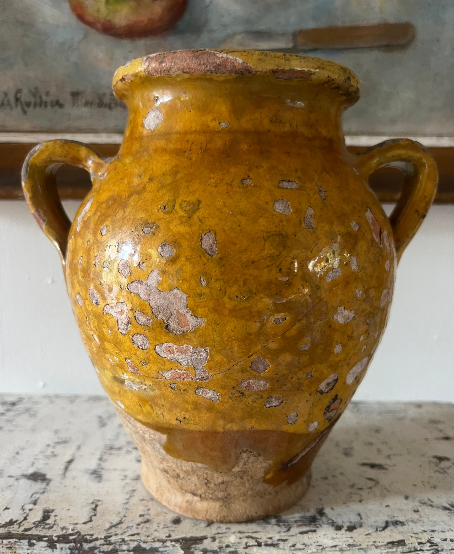 Unusual Shape French 19th Century Confit Pot