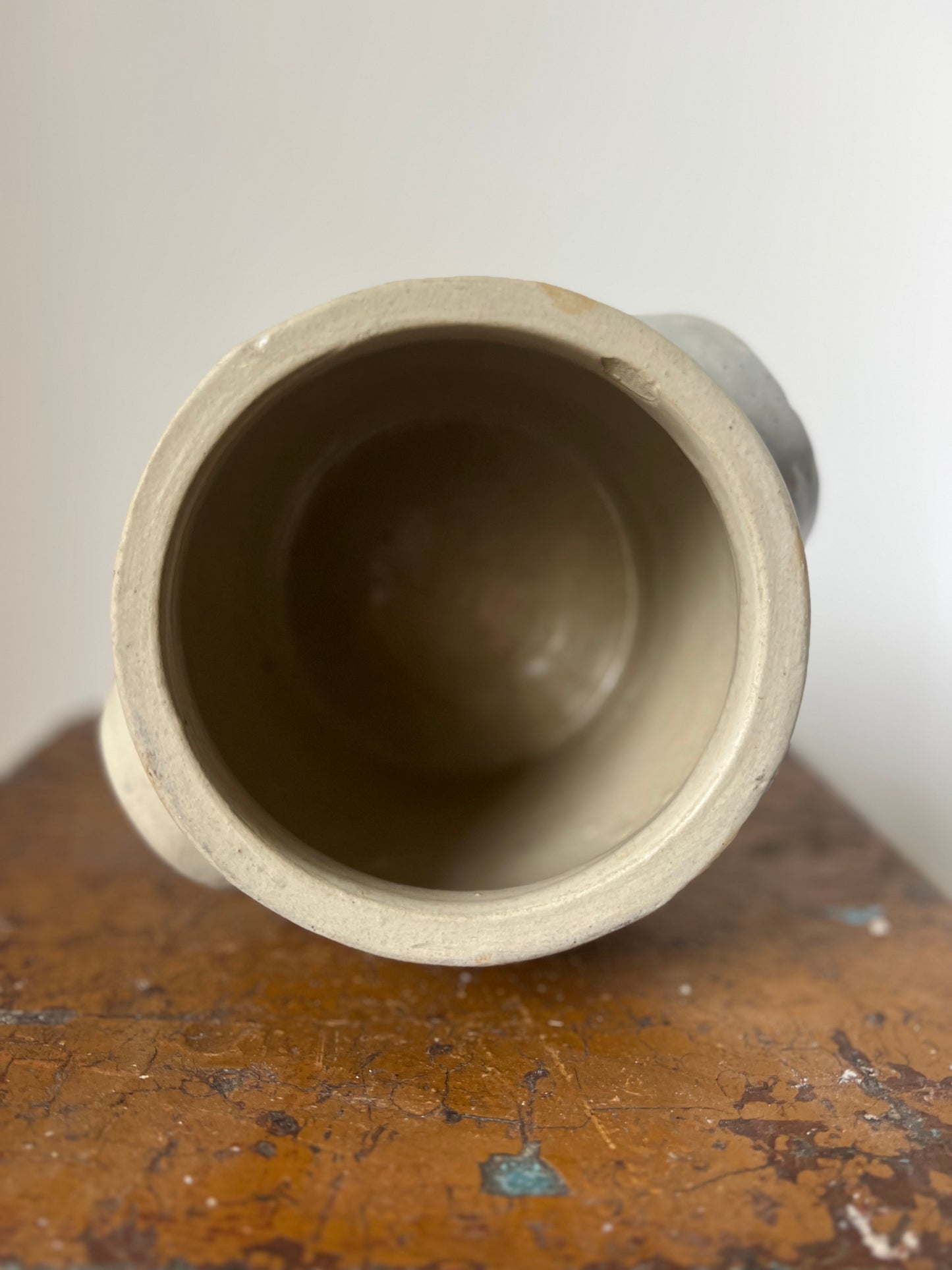 French Antique Confit Pot