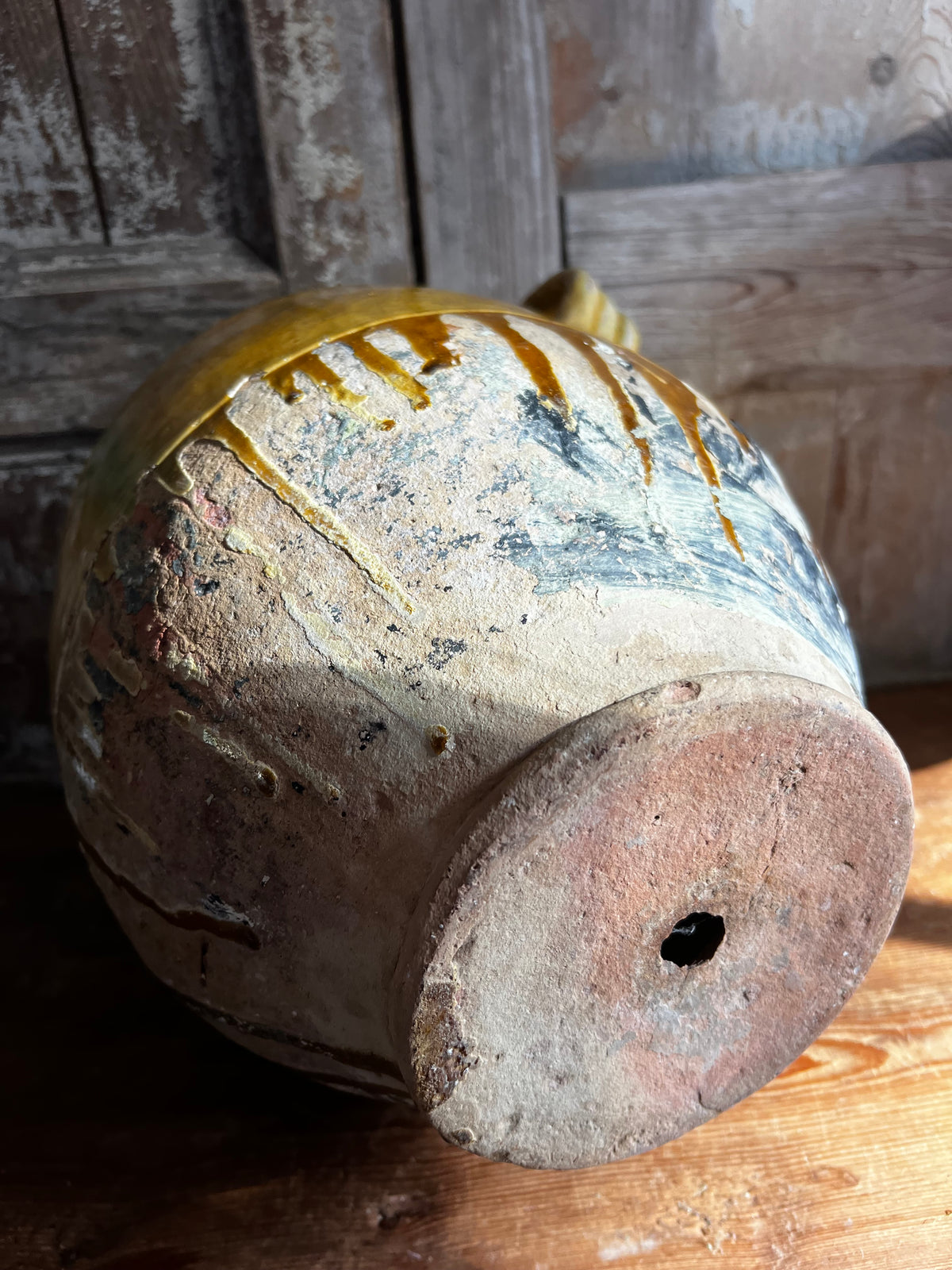 Huge French 19th Century Confit Pot 32 cm tall
