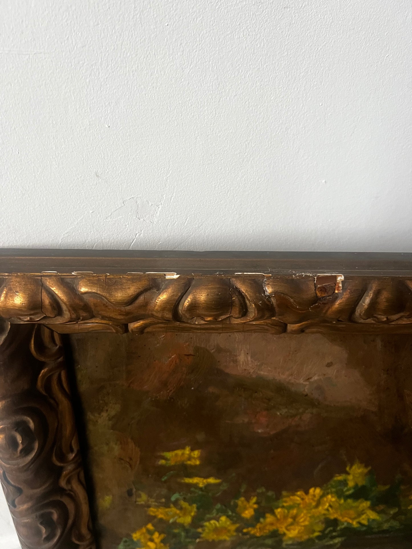 Stunning French Oil on Canvas Still Life Painting C1900