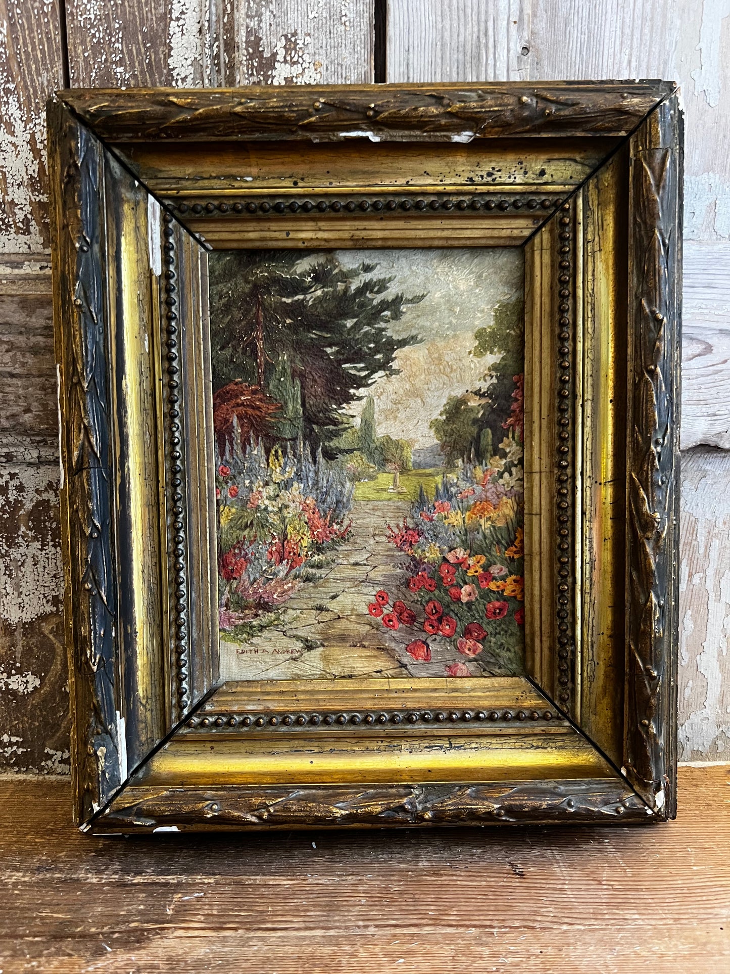English Country Garden by Edith A Andrew
