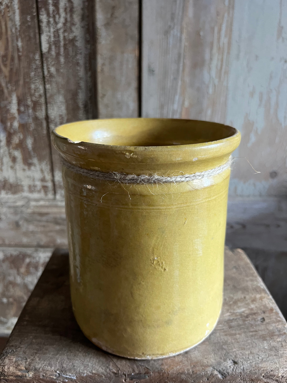 Antique French Large Confiture Pot 19th Century