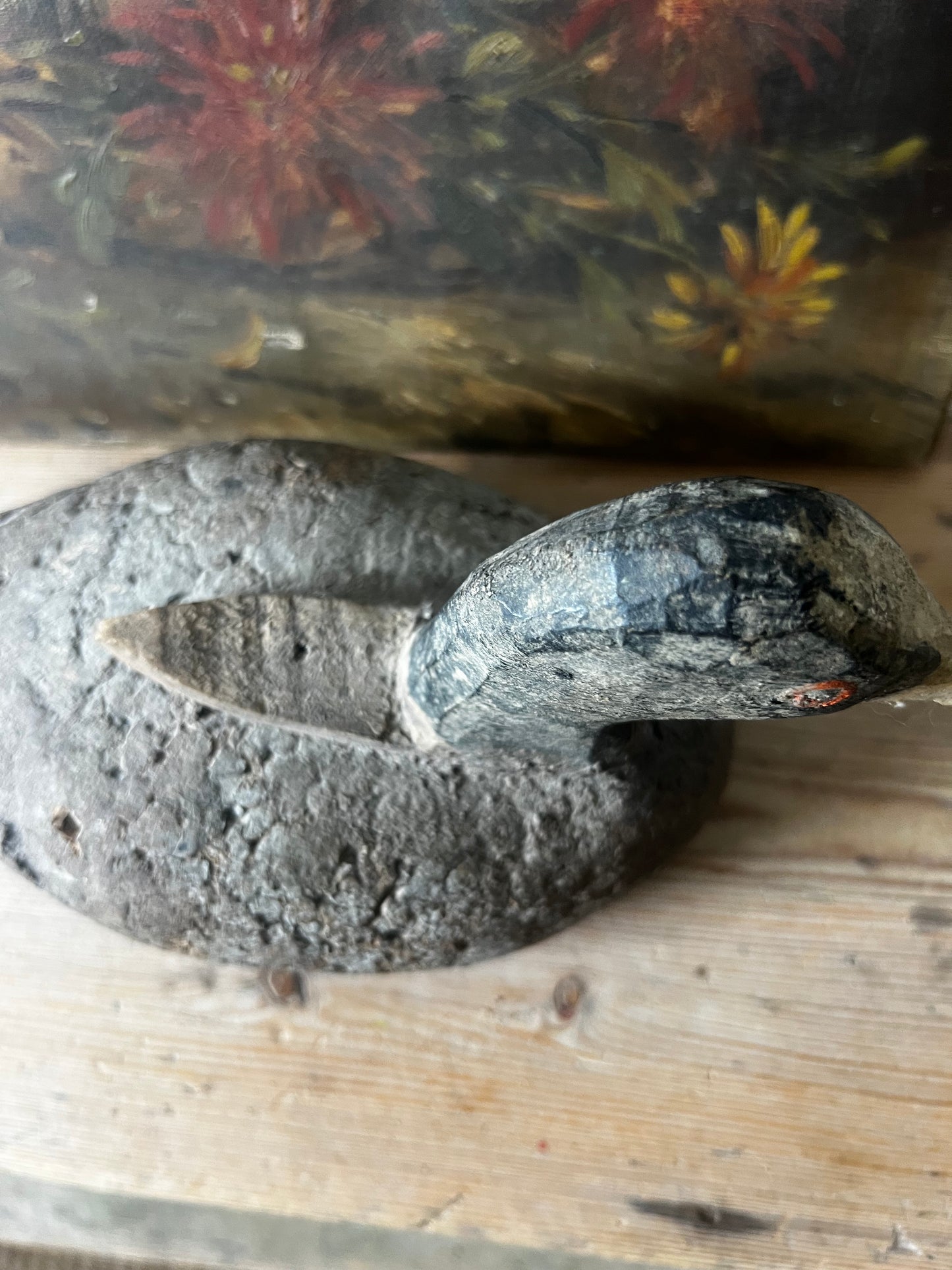 Antique French Decoy Duck No 2