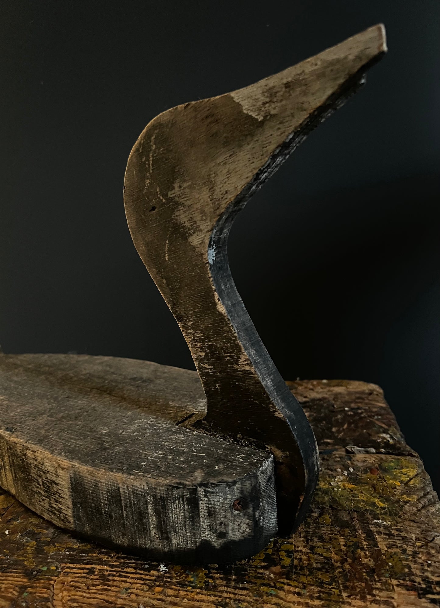 Vintage French Hand made Decoy Duck